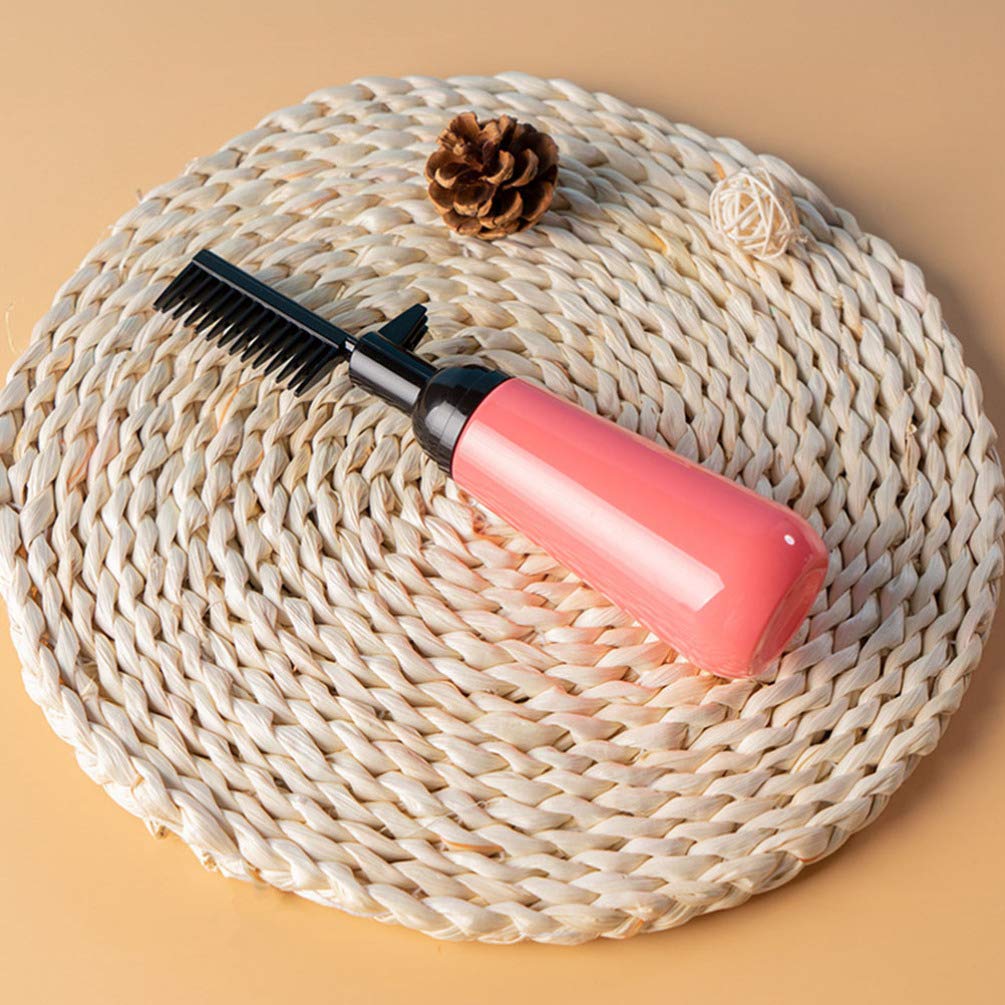 Minkissy Applicator Bottle Root Comb, 2pcs Hair Coloring Dyeing Comb Hair Dye Bottle Applicator for Home Salon
