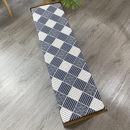 Miniatura 7 de BOMATY Cojines de asiento para ventana de bahía, muebles de interior con cremallera, cojines para silla de jardín, cojín para columpio, banco de