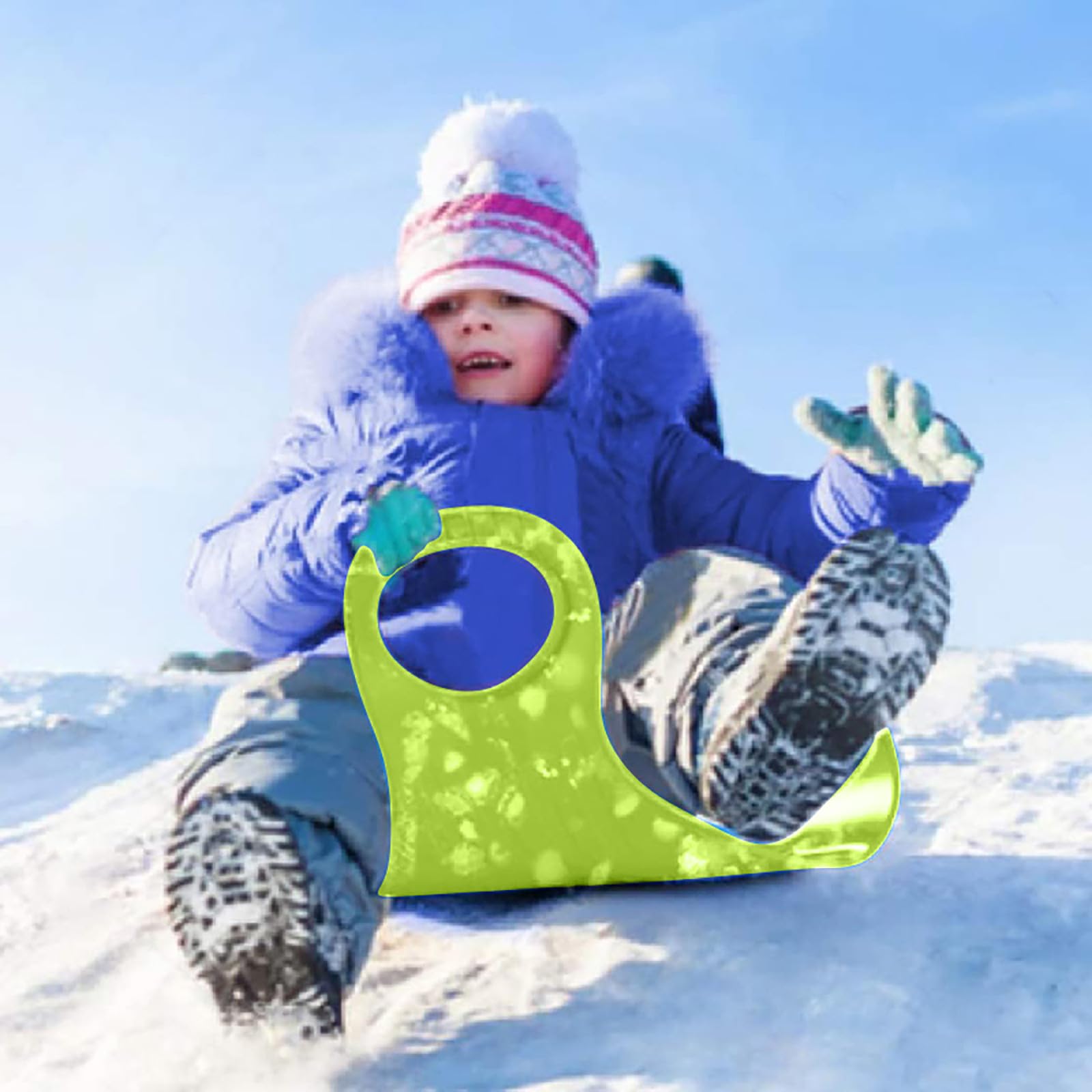 Tabla de trineo de nieve para adultos y niños al aire libre