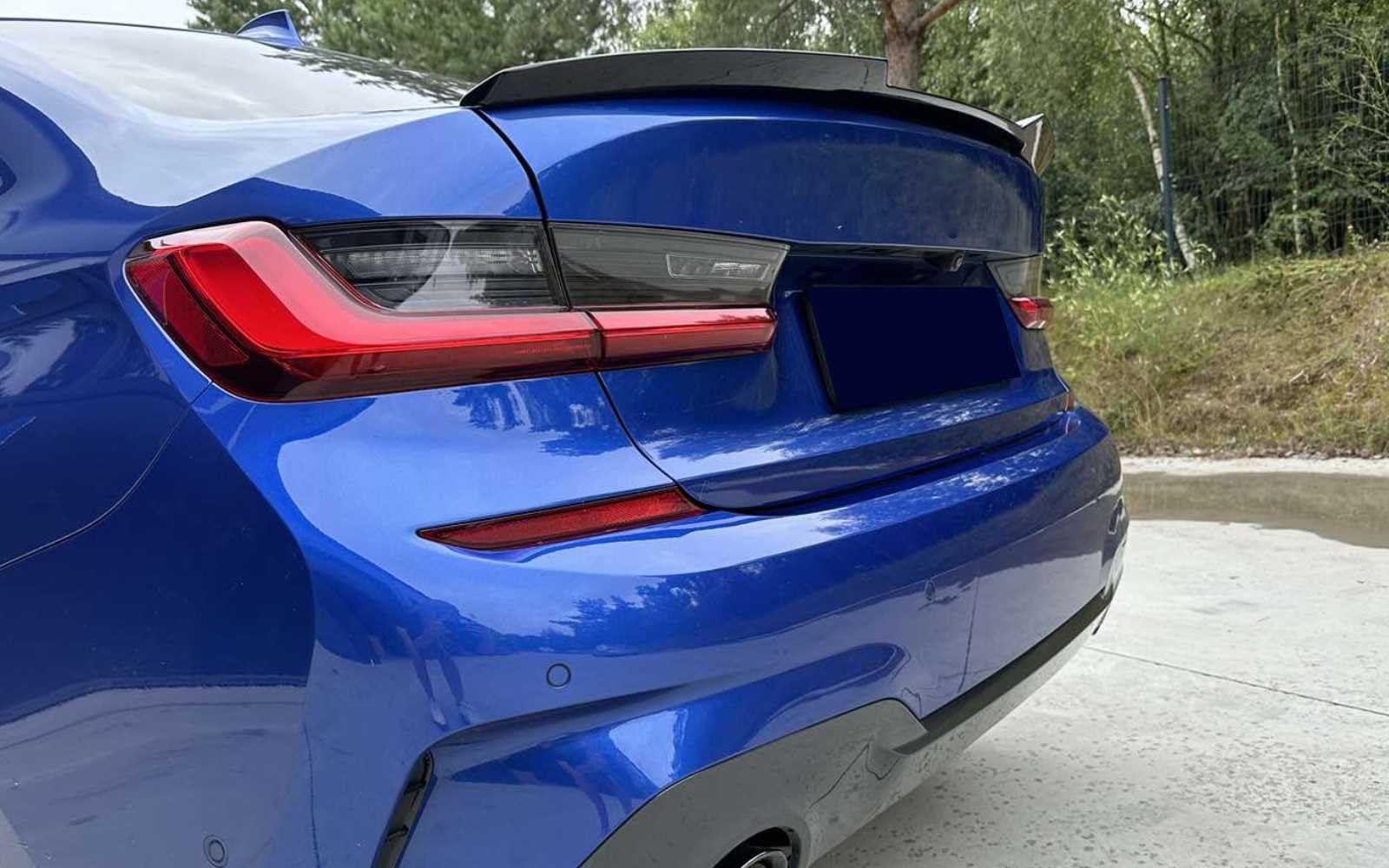 MpTuned G20 M4 Style Spoiler posteriore lucido nero per 3 berlina 2019-2023 berlina 318i 320i 330i 340i m340i 318d 320d 330d 340d m340d