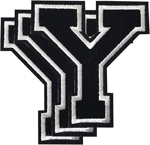 Miniatura 42 de Parches de letras para planchar de 3.1 pulgadas, parche de letras individuales bordadas para ropa, vestido, sombrero, jeans, accesorios