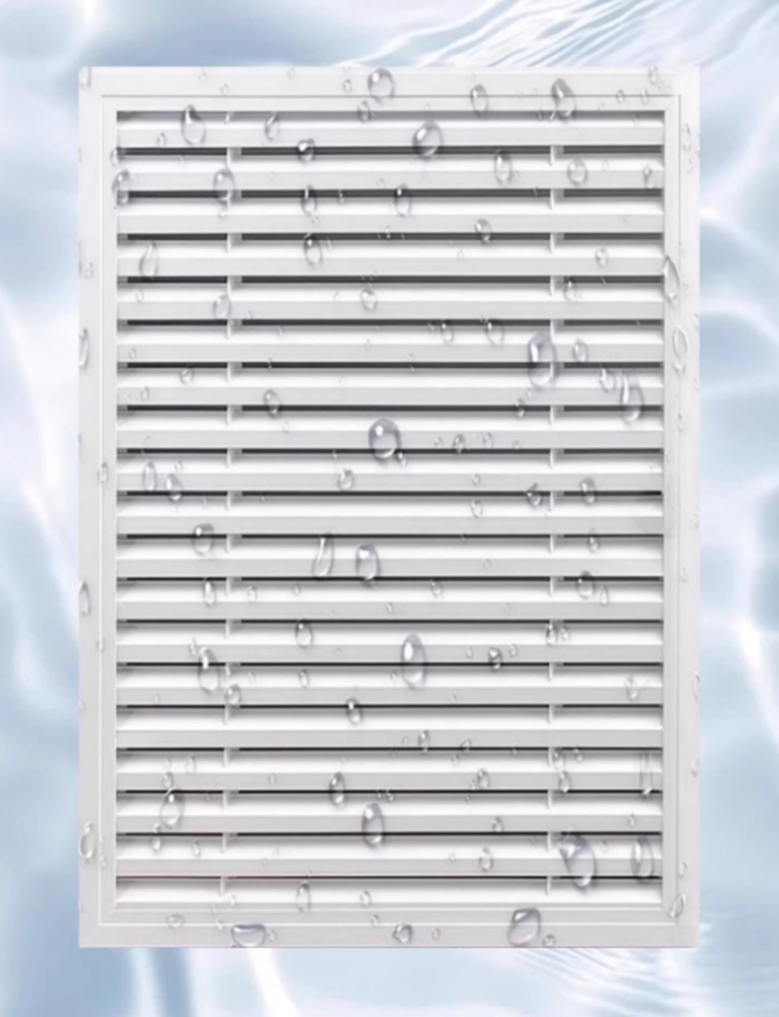 Lüftungsgitterabdeckung 12x16 Zoll für Wand, Schrank und Tür