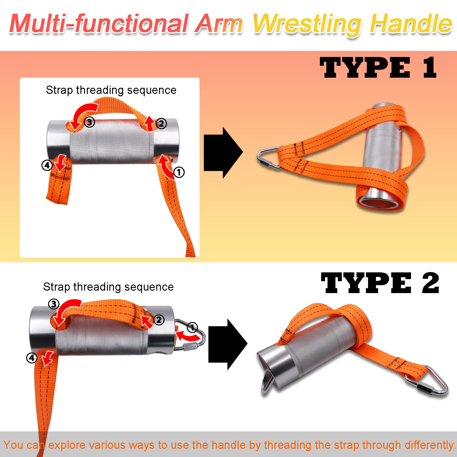 Barra Per Allenare Avambracci - Attrezzo Palestra Casa Per Forza Grip E Bicipiti - Foto 6