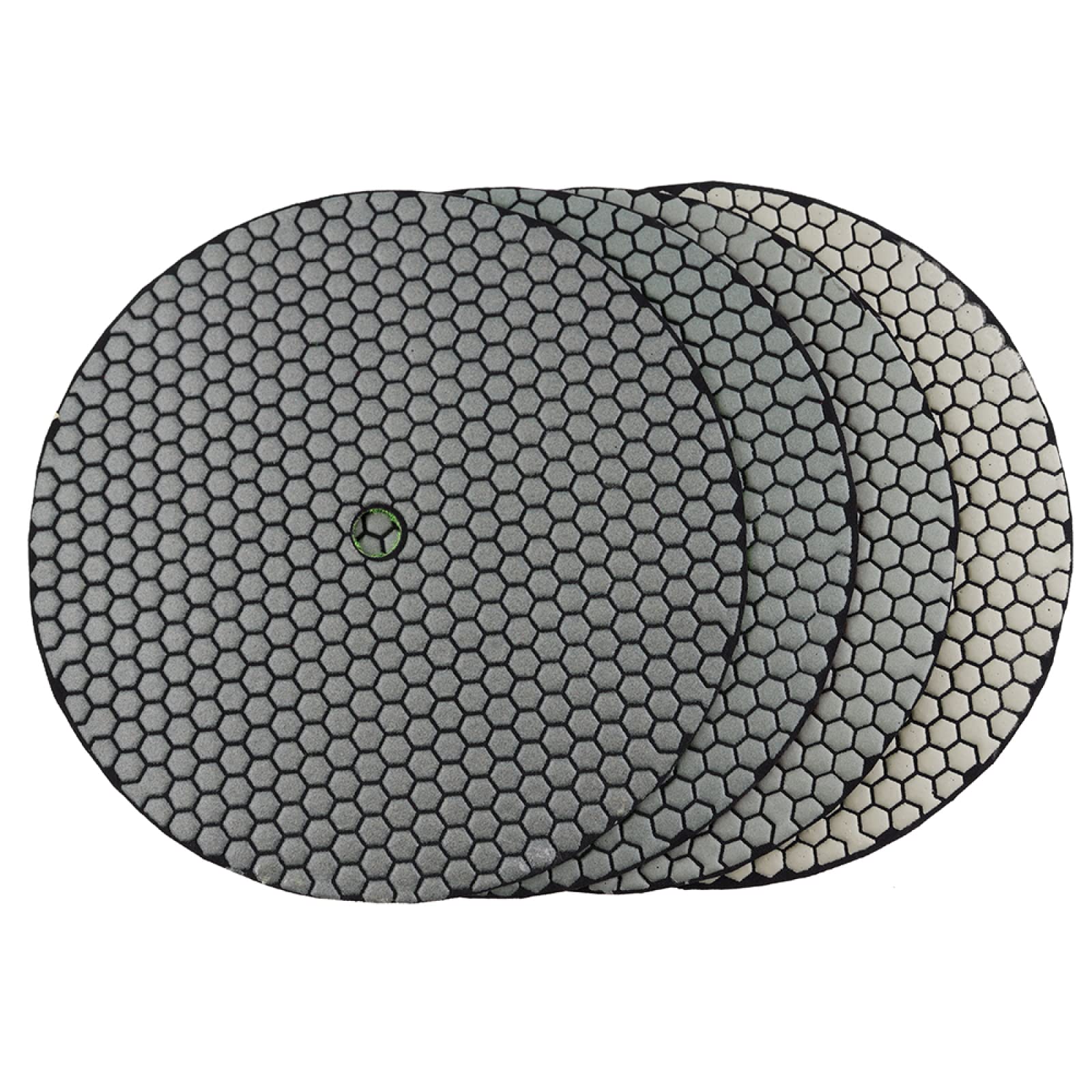 7 Unids/set Almohadilla De Pulido En Seco De 11 Pulgadas Tipo Afilado Almohadillas De Pulido De Diamante Flexible De 280mm Para Disco De Lijado De Piedra De Mármol De Granito,800