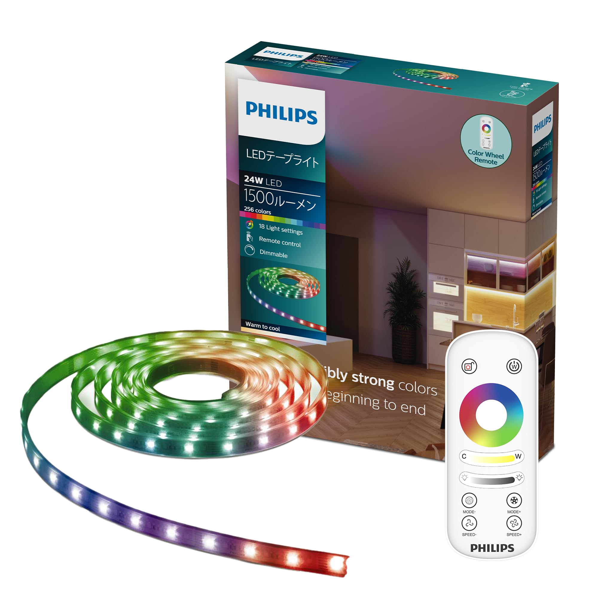 Amazon.co.jp: フィリップス(Philips) LEDテープライト マルチカラー
