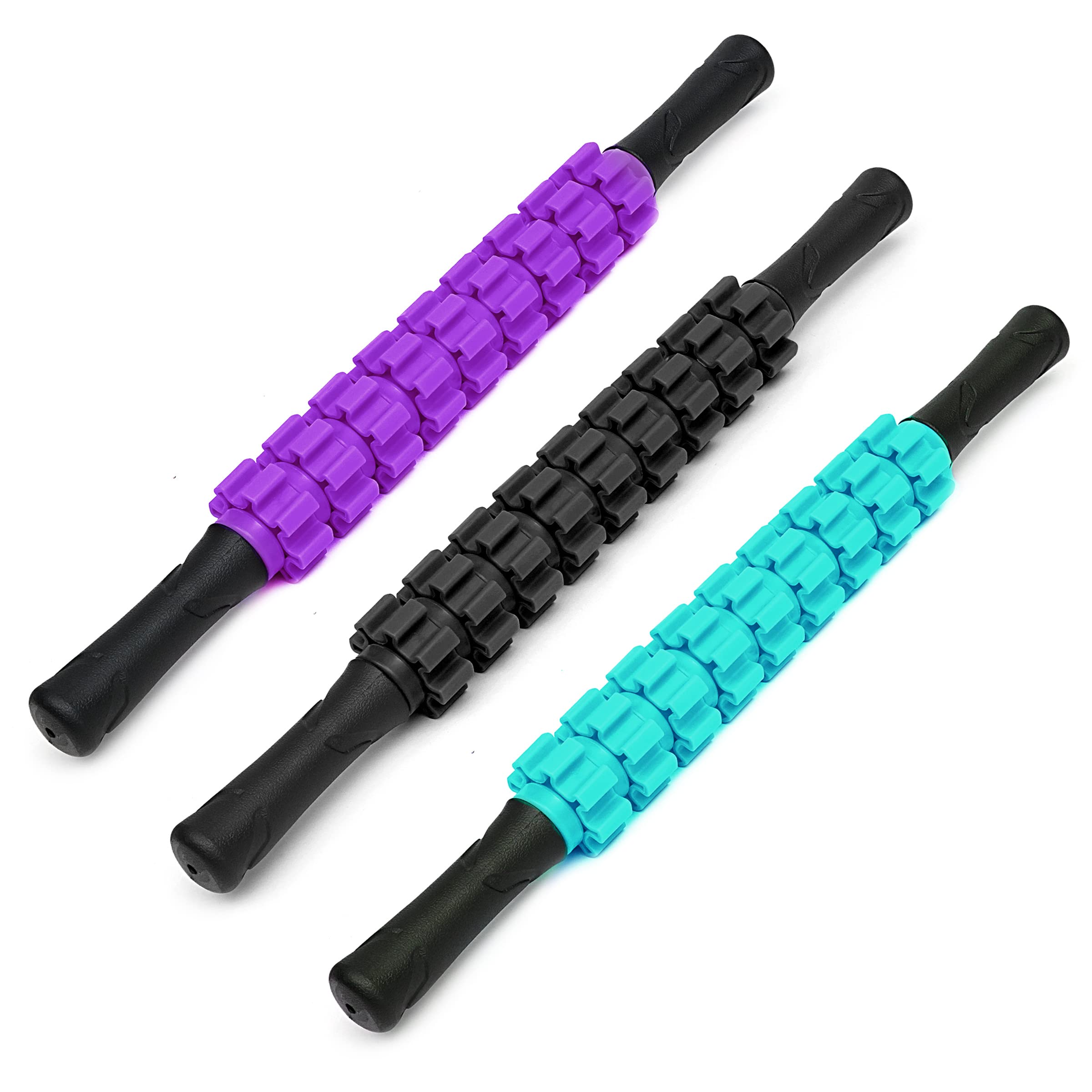 Slovic Massage Stick (Pack of 1) | Self-Massage Equipment for Instant Muscle Pain Relief & Workout Recovery | Relieves Pain & Soreness from Shoulder, Neck, Back, Legs | Anti-Slip Grip | Color May Vary (B09QL97H6W) Amazon Price History, Amazon Price Tracker