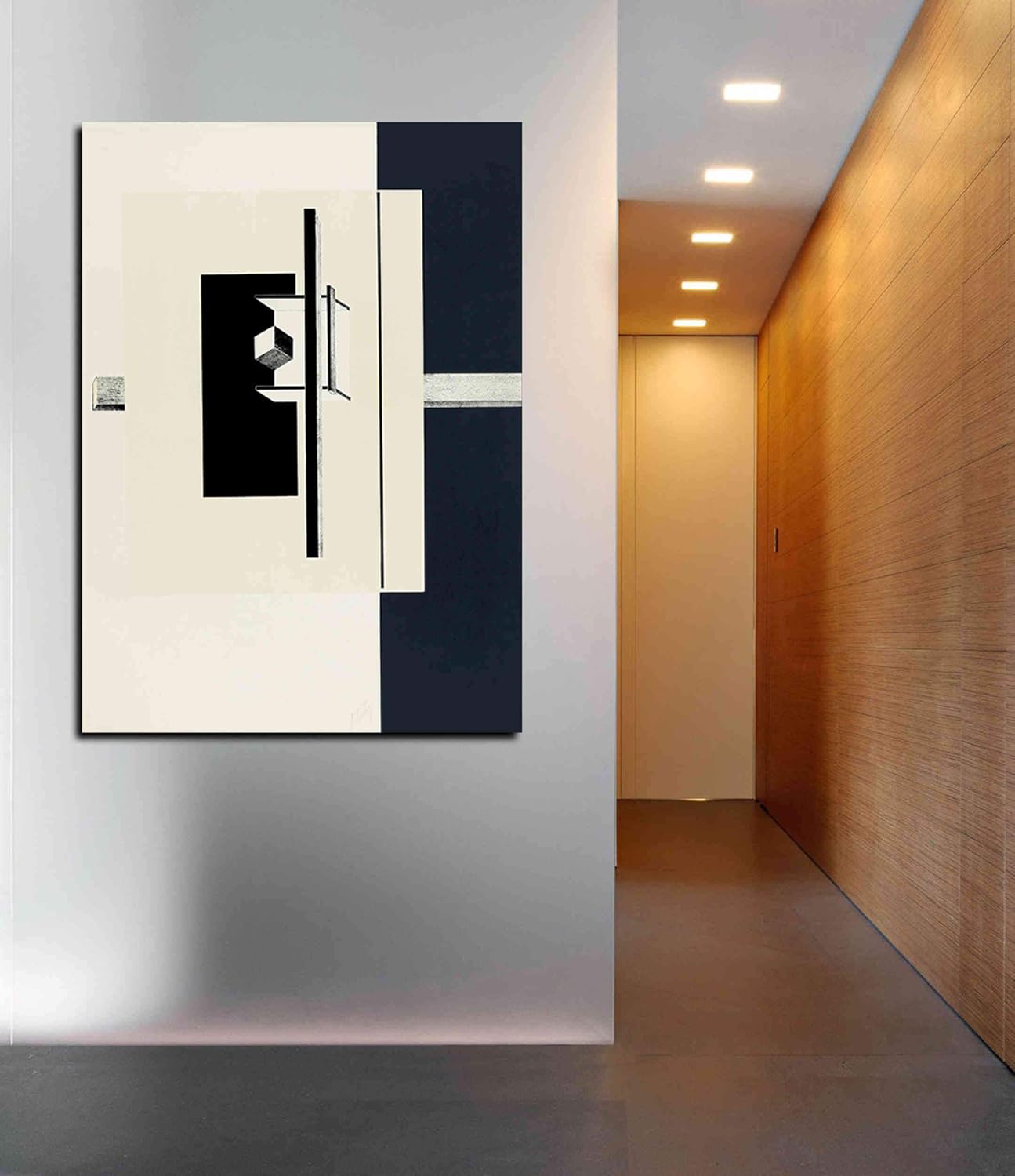 Epic Graffiti '1o Kestnermappe Proun' by El Lissitzky Canvas Wall Art, 12" x 16"