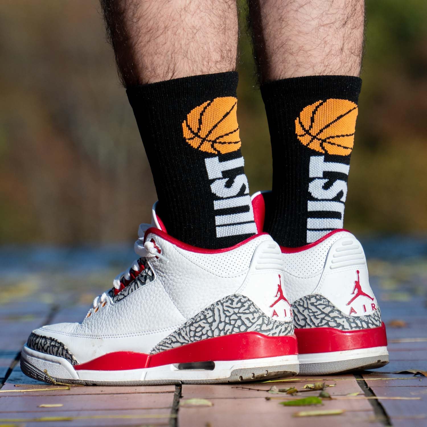 ChalkTalkSPORTS Elite Basketball Socks | Performance Mid Calf Socks with Ball | Youth & Adult | Men & Women | Multiple Colors - Image 5