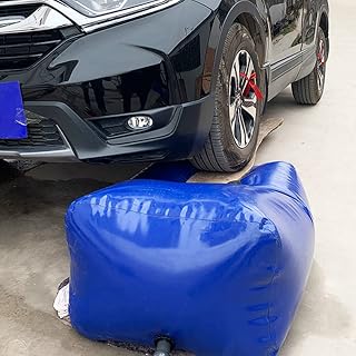 Bexiga de água ao ar livre de alta capacidade, tanque de bexiga de água dobrável tanque de armazenamento de água de emergência portátil, adequado para armazenamento de água agrícola, resistência à seca, RV camping WMEIE (Cor: azul,