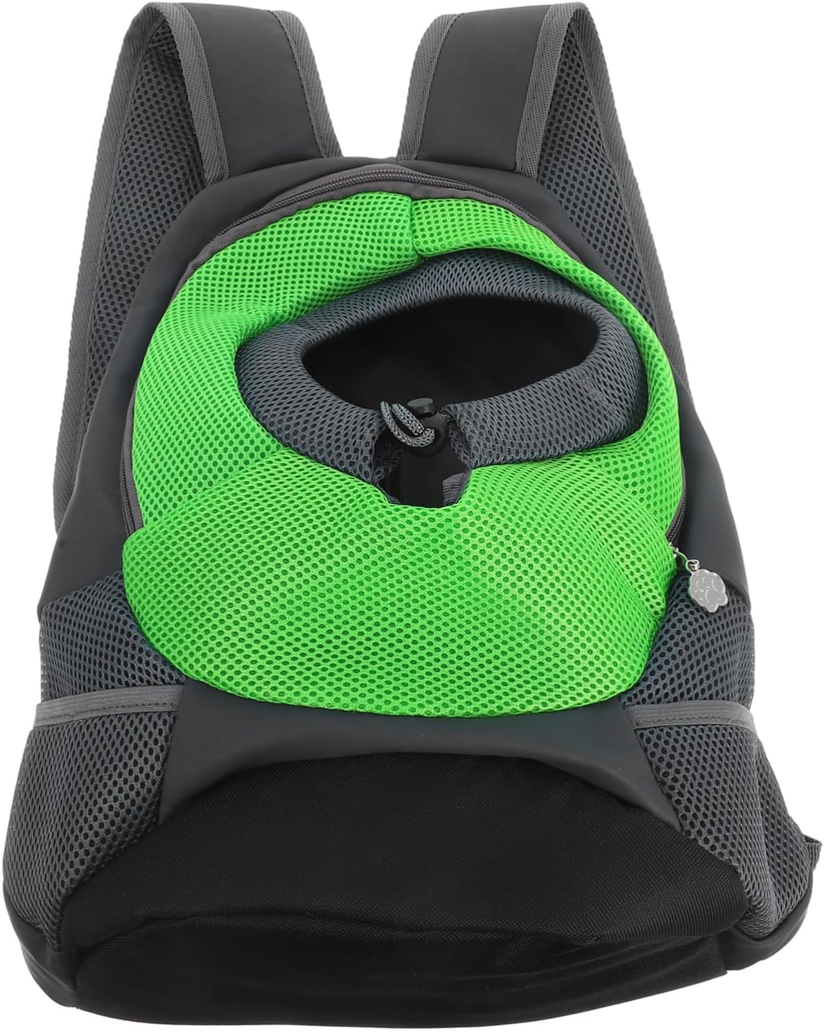 Milisten Pet Backpack Carrier Dog and Cat Travel Bag Breathable Mesh Front Carrier Multi-use Safety Lock Storage Compartment