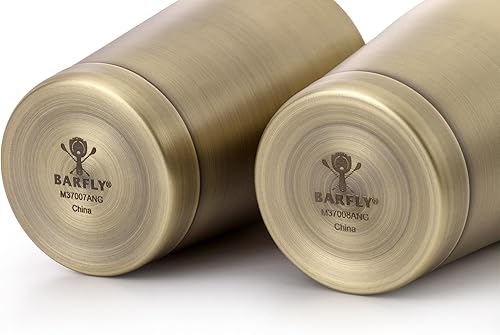 Vista 127 de Recipientes Barfly M370 para cóctel, Latas de cóctel, Acero inoxidable, Tiki