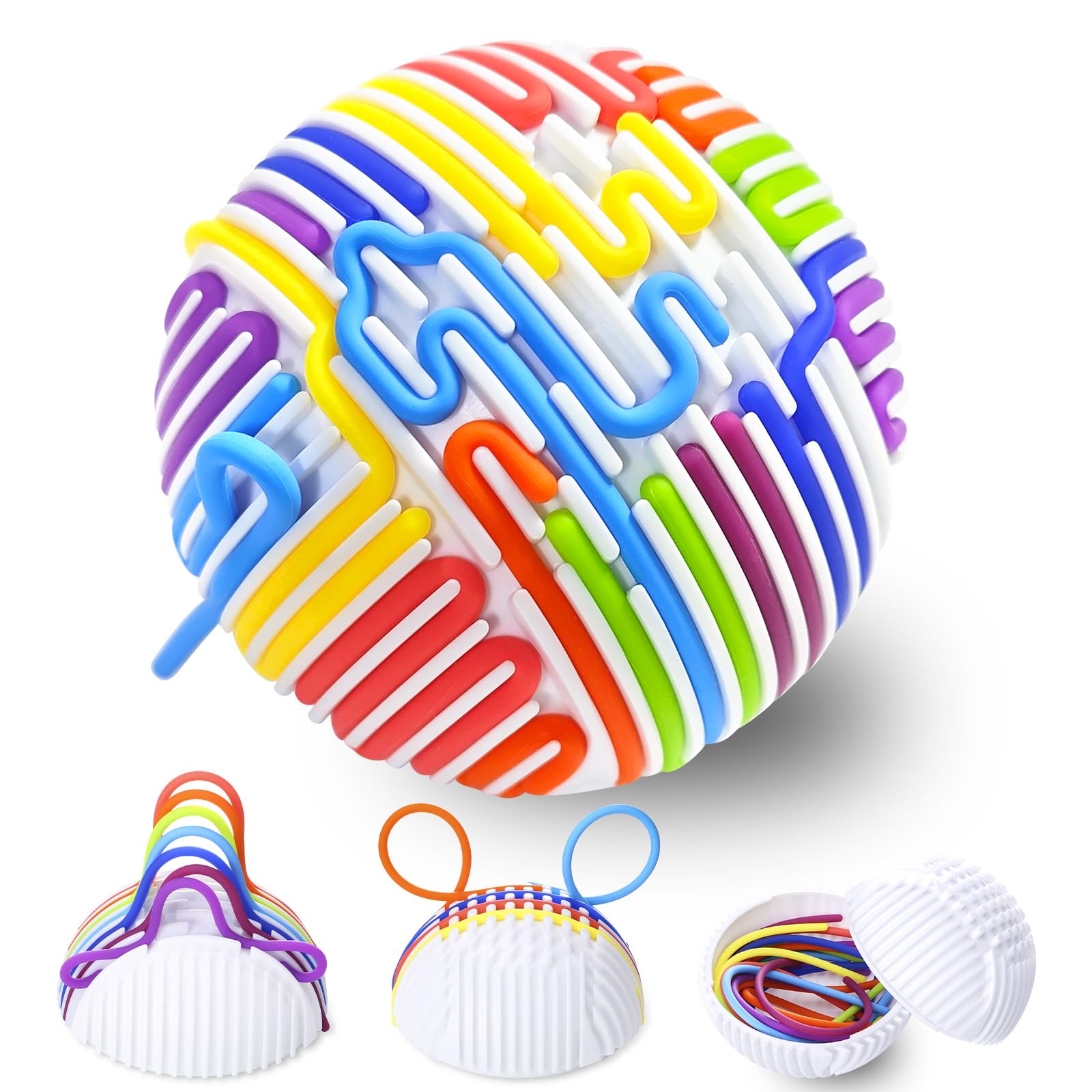 InemzTal Sensory Activity Ball for Stress Relief Calming, Focus