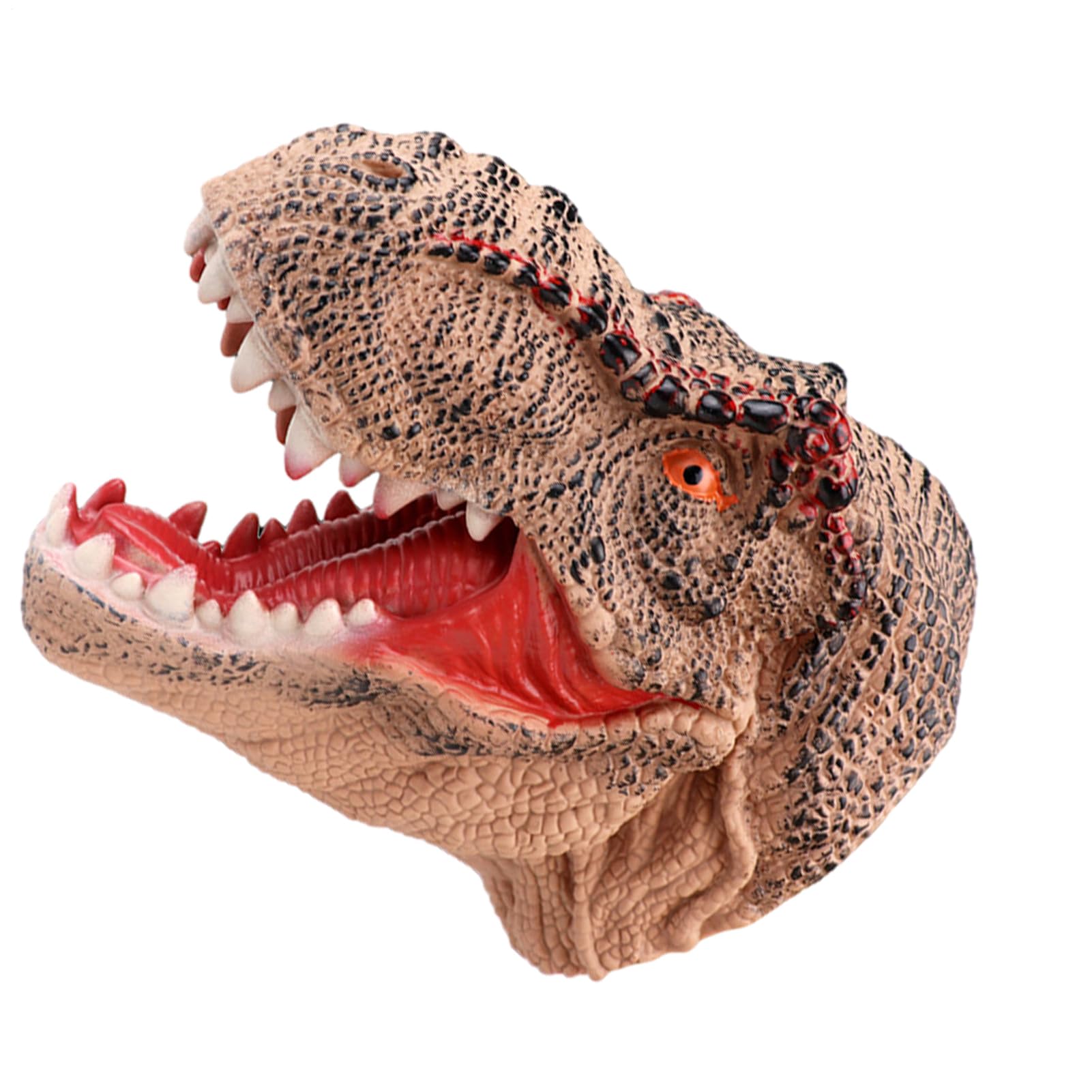 Juguetes De dinosauriodeGoma – Marioneta T Rex De 19x16 Cm, dinosauriodeMano De Goma De Vinilo, Guante Educativo con Cabeza De dinosauriodeBoca Flexible | Juguete Interactivo De dinosaurioPara