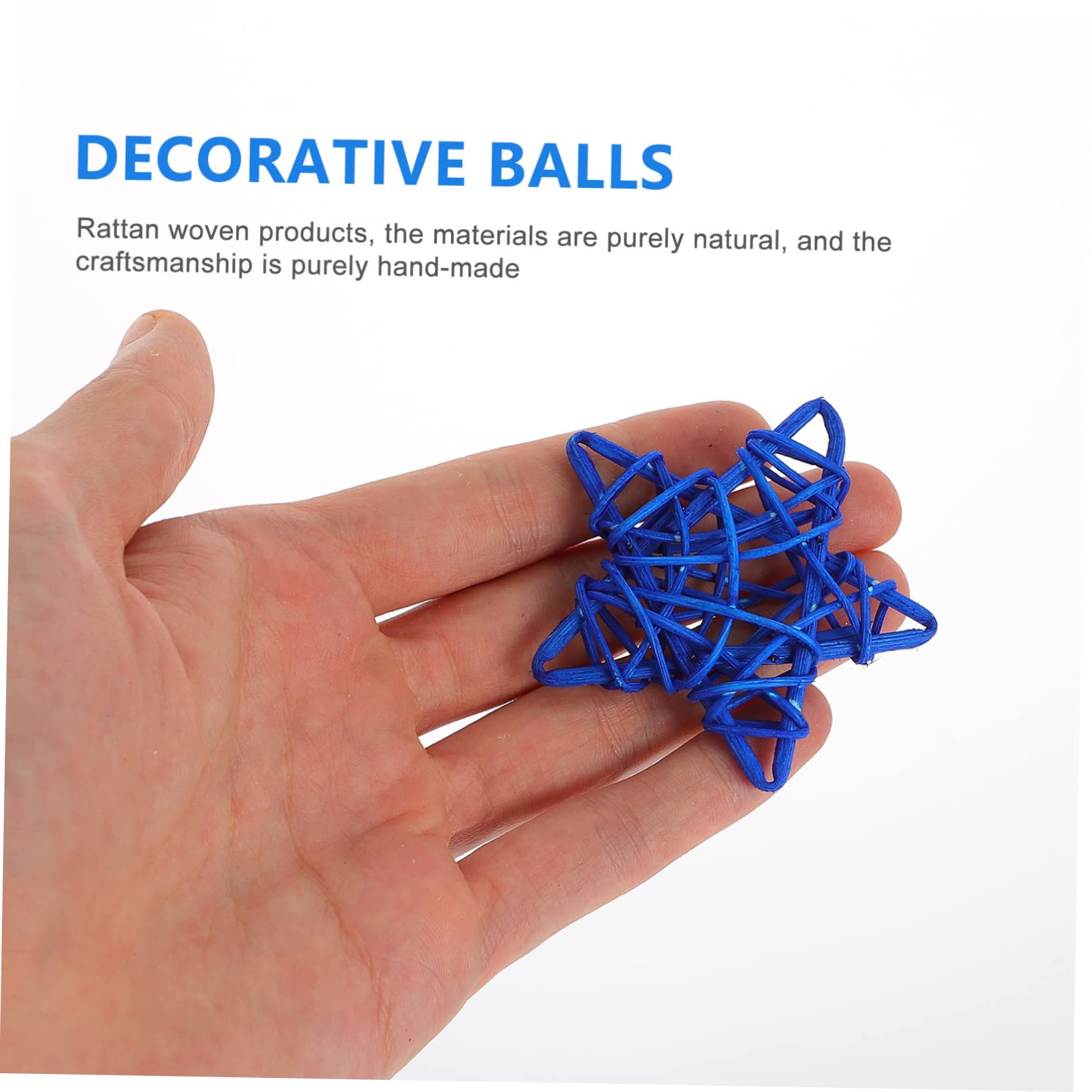 ABOOFAN 144 STK Festliche Sepak-Takraw-Dekoration Hochzeitsgirlande Hochzeitsschmuck hochzeitsdeko weihnachtsdeko Hochzeitsornament Kranz Zubehör Fenster schmücken Charme Anhänger Rattan