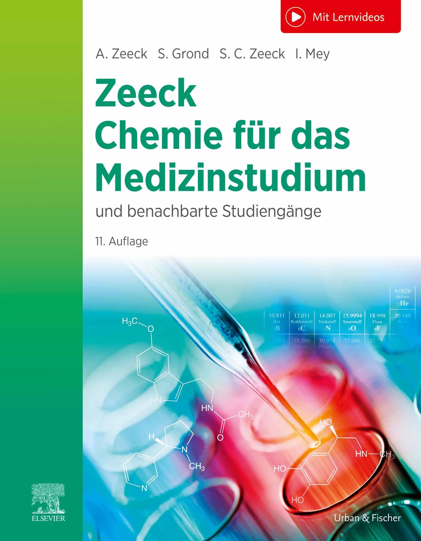 Chemie für das Medizinstudium: und benachbarte Studiengänge (mit 20 Lernvideos)