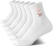 Reebok Women's Socks - Cushion High Quarter Cut Socks (6 Pack)