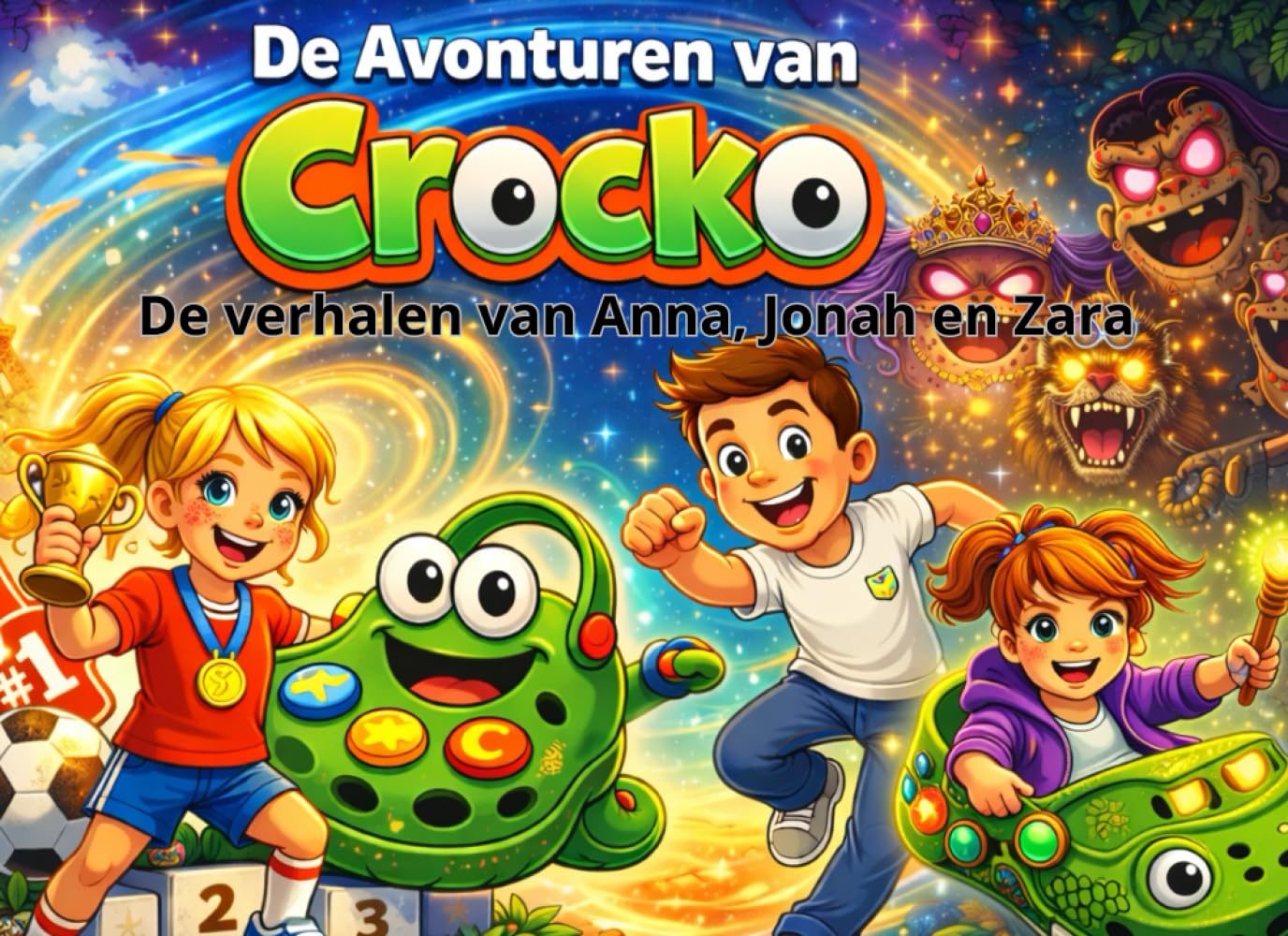 De Avonturen van Crocko: de Verhalen van Anna, Jonah en Zara (Crocko serie)