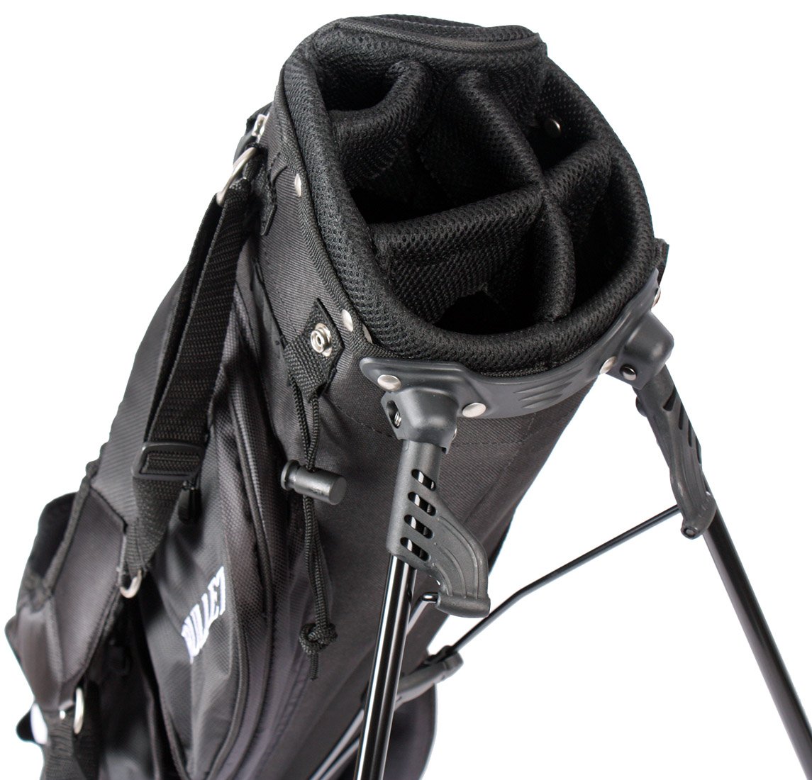 Bullet Sac de golf doté de 6 compartiments Noir