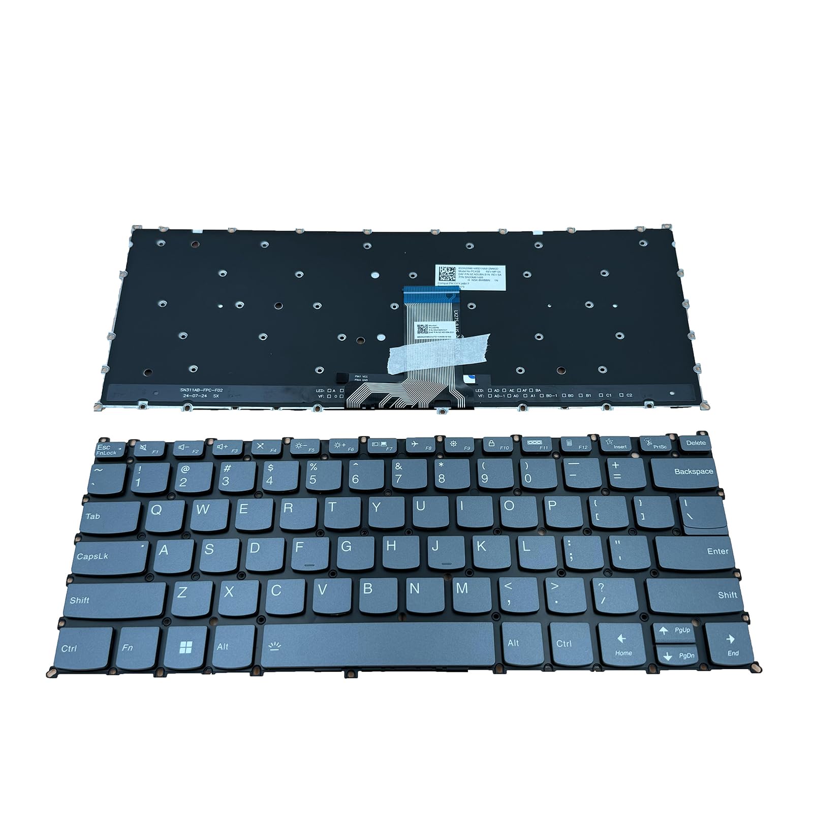 Amazon.com: Siakoocty Laptop Replacement US Layout with Backlight