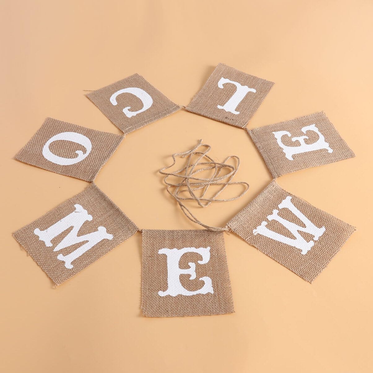 Amazon.co.jp: STOBAZA パーティーバナー ウェルカム WELCOME