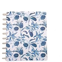 Vista 63 de Talia - Cuadernos de notas con tapas, planificador, personalizables, (Floral azul, Junior 18633 (5.5 pulgadas x 8.5 pulgadas))