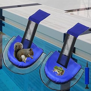 BEISIJIA 2-Pack Animal Saving Escape Ramp - Frog Swimming Pool Floating Ramp Rescues, Pool & Spa Accessories & Tools, Saving All Small Animals Entering The Pool