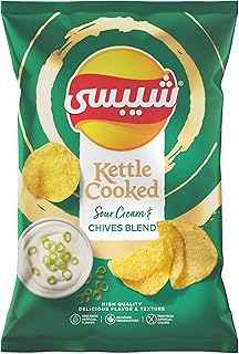 رقائق البطاطس المطبوخة بمزيج الكريمة الحامضة والثوم المعمر من شيبسي (42-52 جرام)