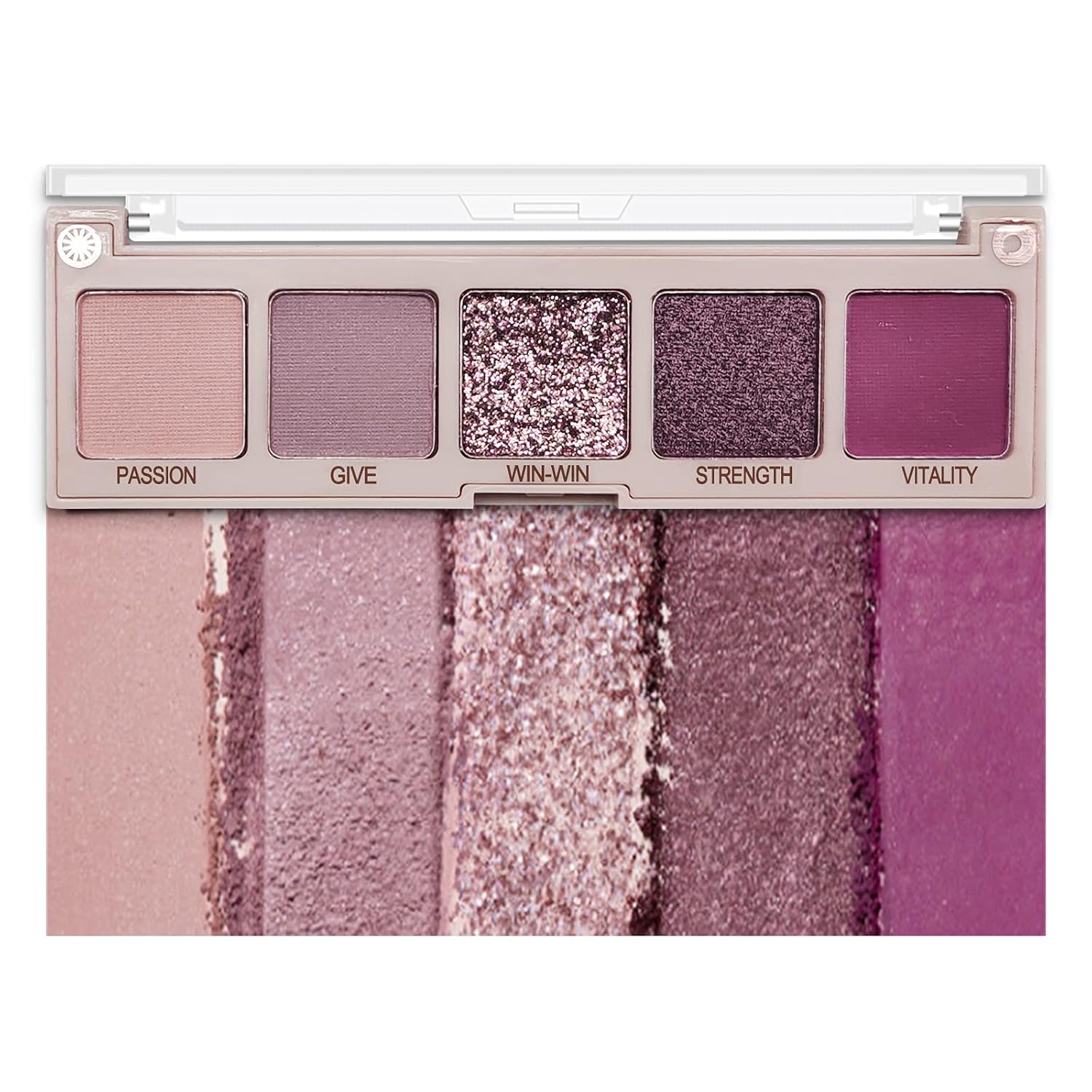 Erinde 5 Colors Eyeshadow Palette Makeup, Matter Shimmer