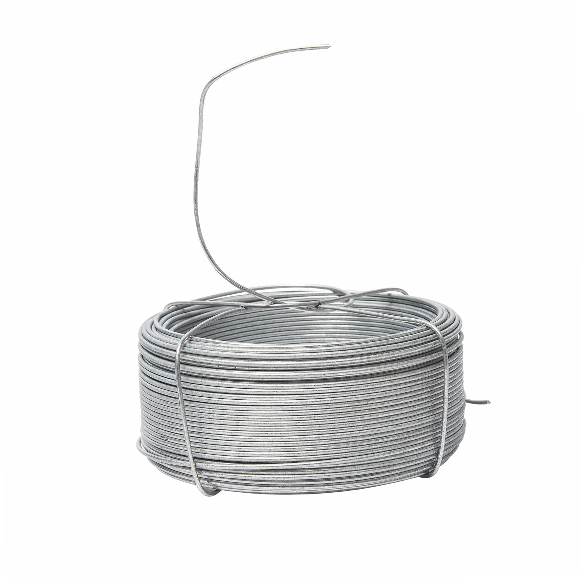 WERKA PRO Verzinkter Draht Rolle 50m mit Halter Ø 1,1 mm