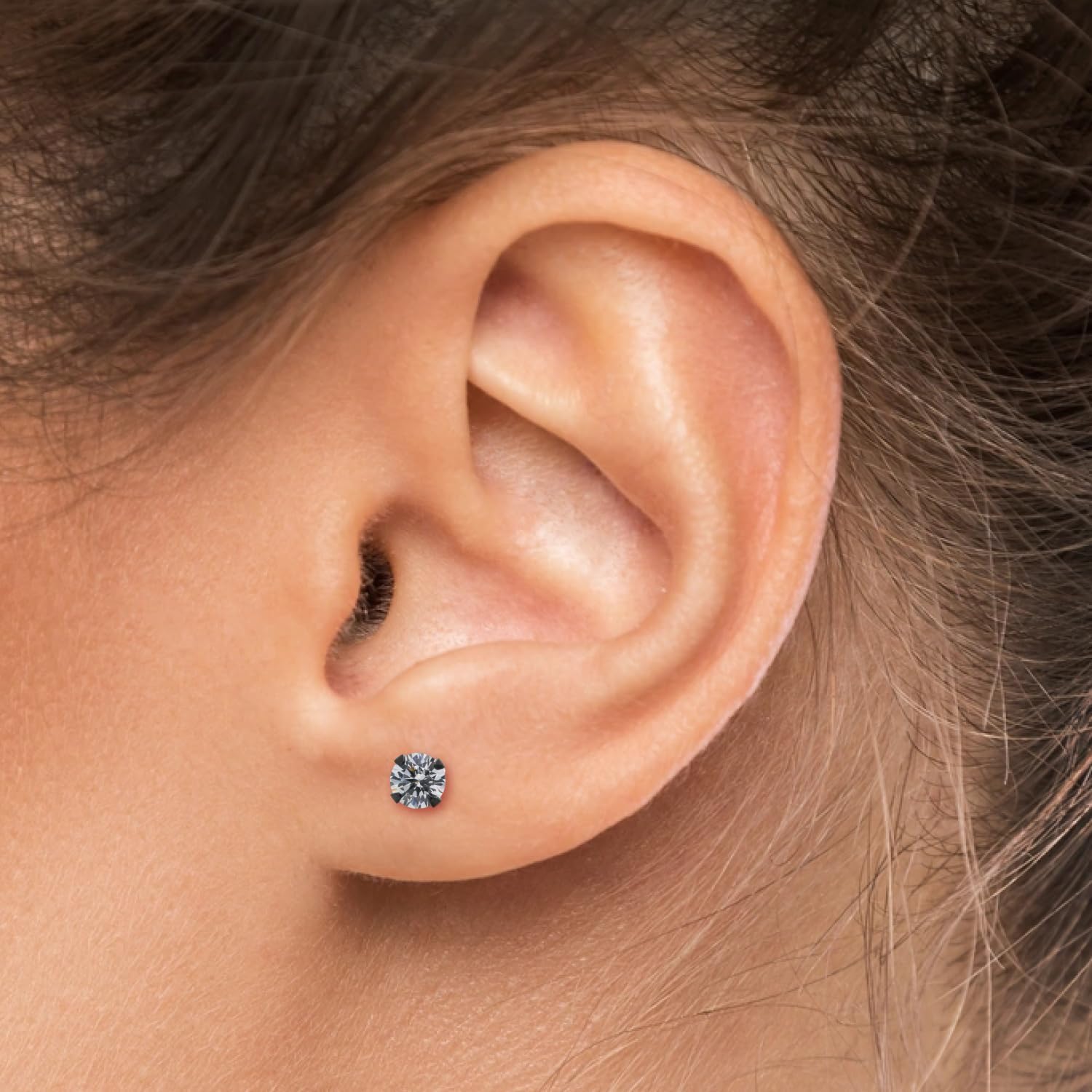Studex Baby Phat Stud Earrings for Women and Men – Hypoallergenic Stud Earring Set, Jewelry for Sensitive Skin, Nickel Safe