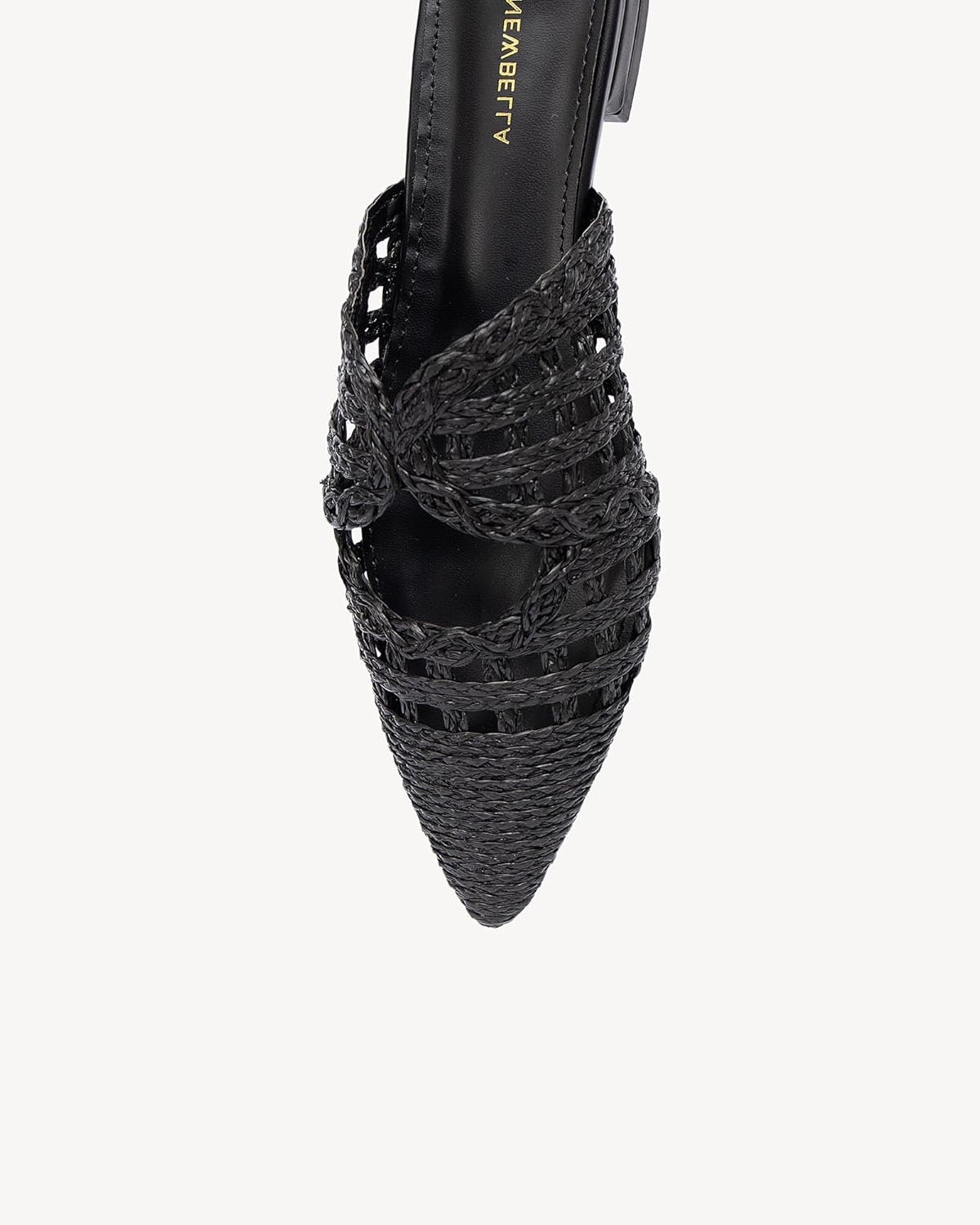 NEWBELLA Women's Low Heel Mules - Pointed Toe Slip On Commuter Shoes, Comfortable Casual Sandals for Work & Everyday Wear - Image 5