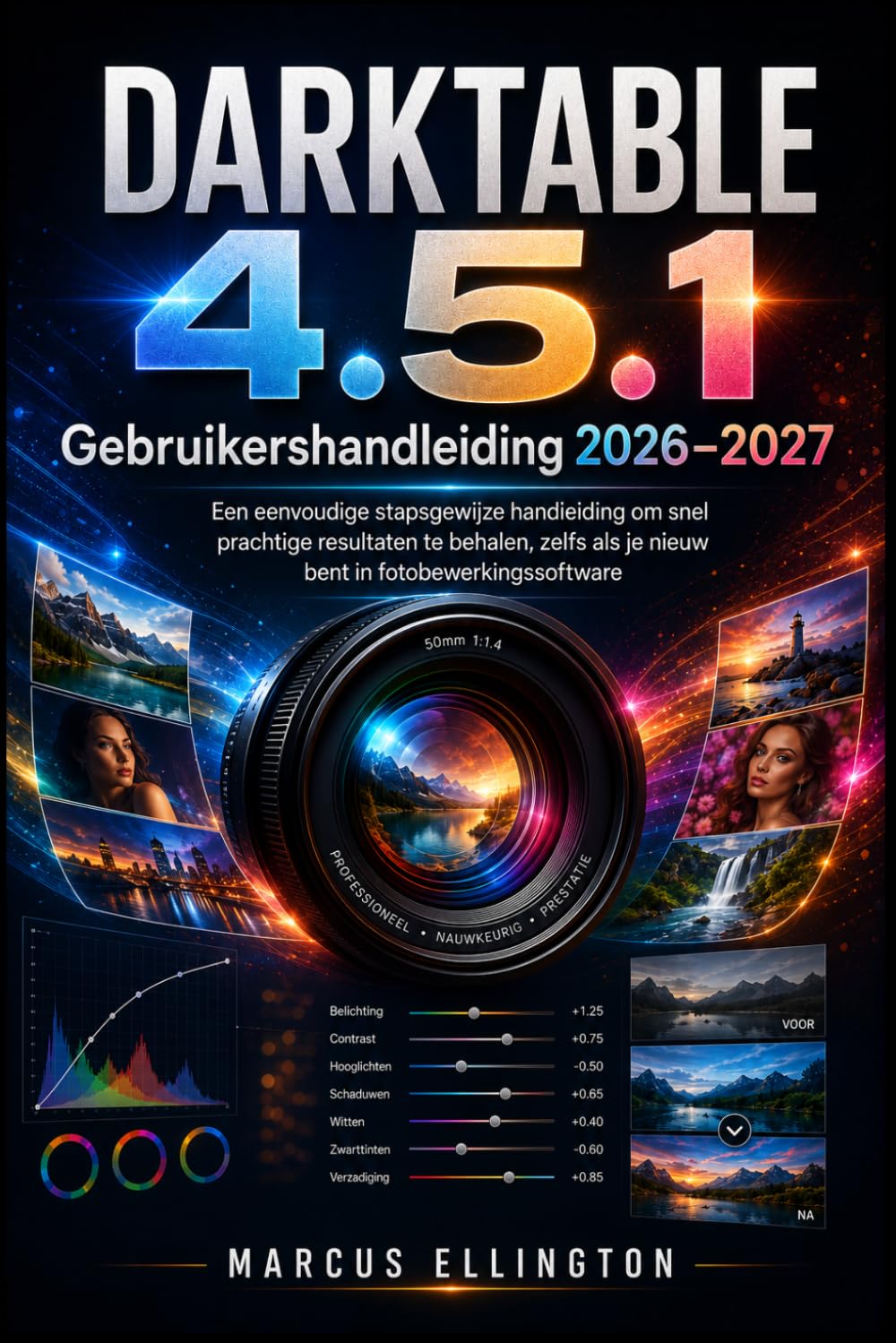 DARKTABLE 4.5.1 Gebruikershandleiding 2026-2027: Eenvoudige stapsgewijze handleiding voor snelle en prachtige resultaten, zelfs als je nog niet bekend bent met fotobewerkingssoftware.