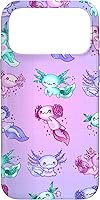Vista 22 de Funda con patrón de ajolotl para iPhone 17