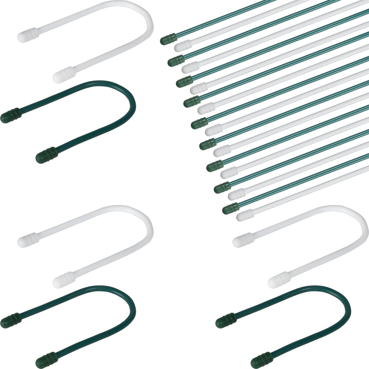 Philips 6 Piece Flex Ties 7 Inch Zip Ties Cable Management Multi-Purpose Cord Organizer Reusable Cable Ties for Extension Cords Power Strips Outdoor Lighting Black and White SWV4409/27