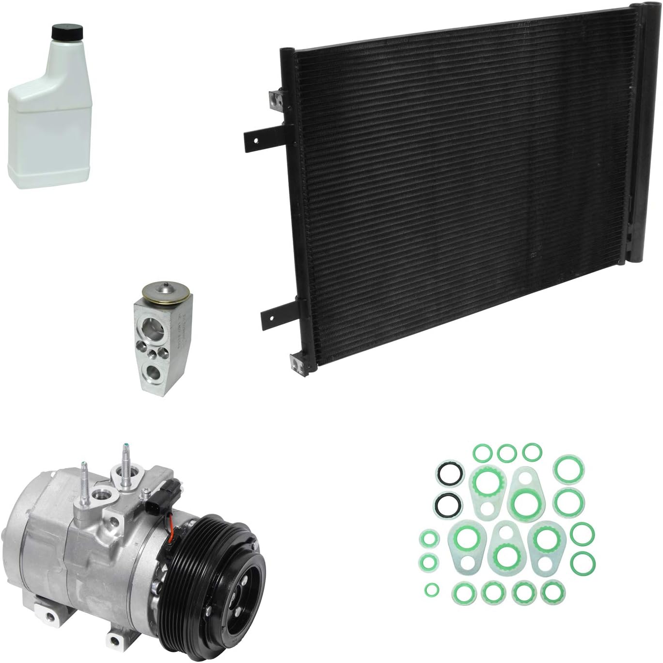 New A/C Compressor and Component Kit for F-250 Super Duty F-350 Super Duty