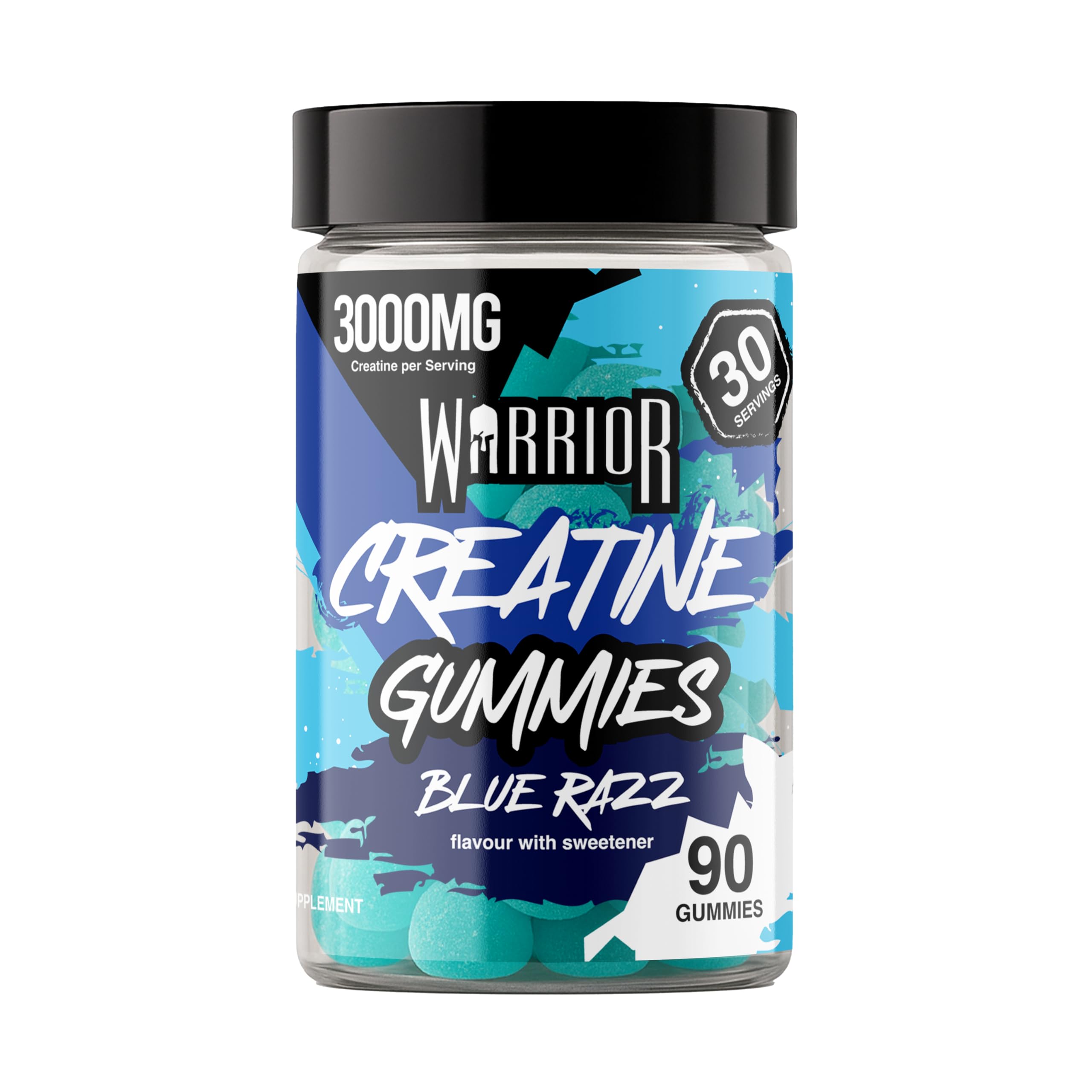 Warrior Creatine Monohydrate Gummies | 90 Gummies | 3000Mg
