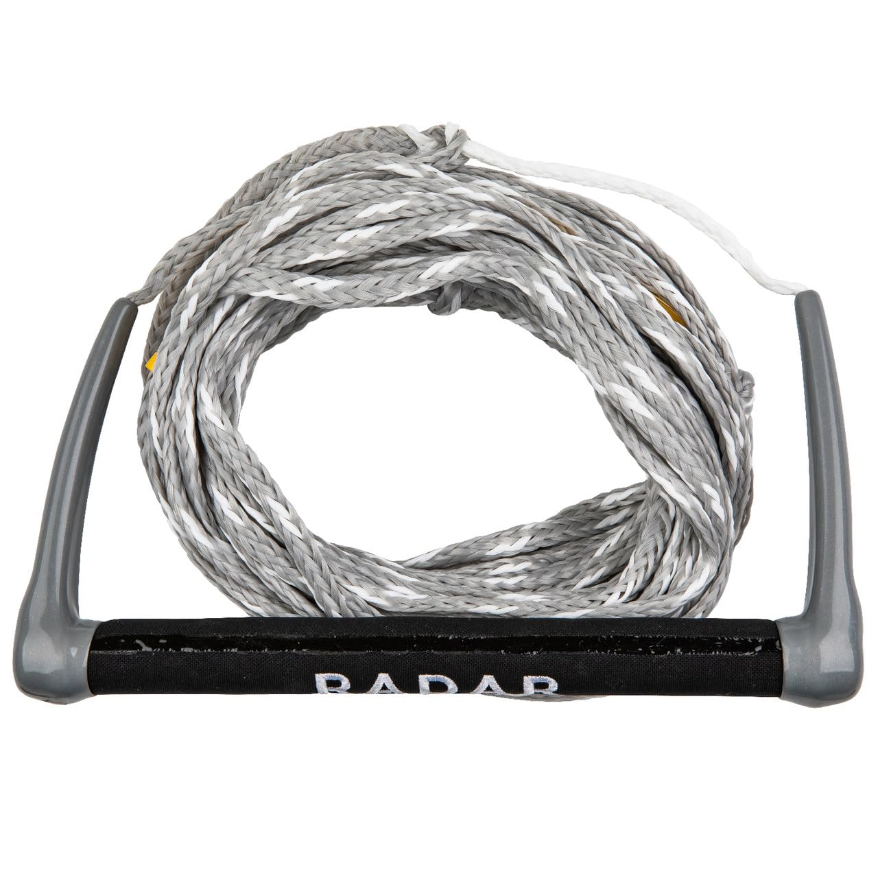Radar Global Water Sports, 13 in. Diam. Grip Handle 75' Rope, White/Silver