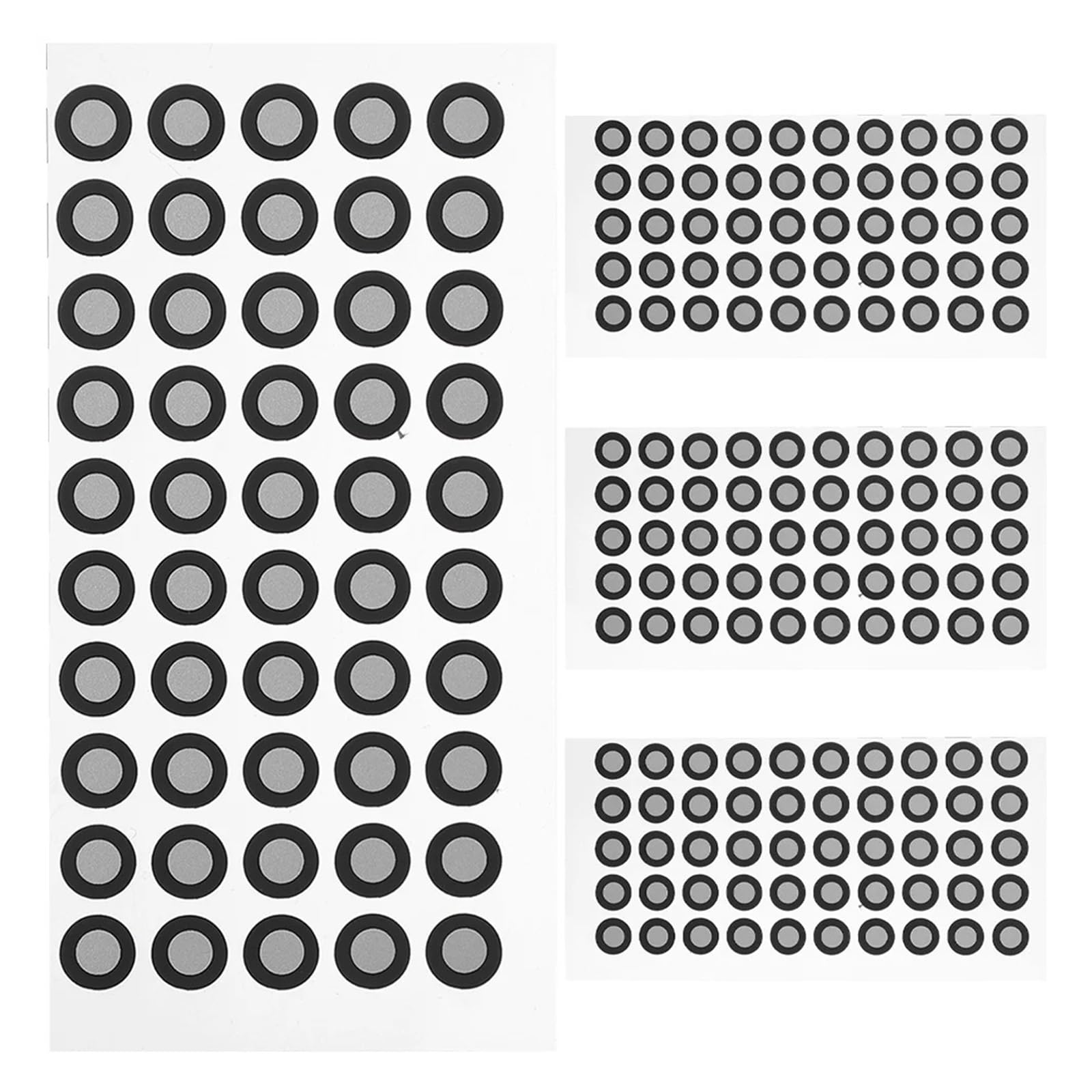 TIEOAXFT Reflective Scanning Reflection Markers For Scanner Film 3D Scanner Markers Positioning Scanners Scan Reflection for 3D Scanner and Optical Tracking