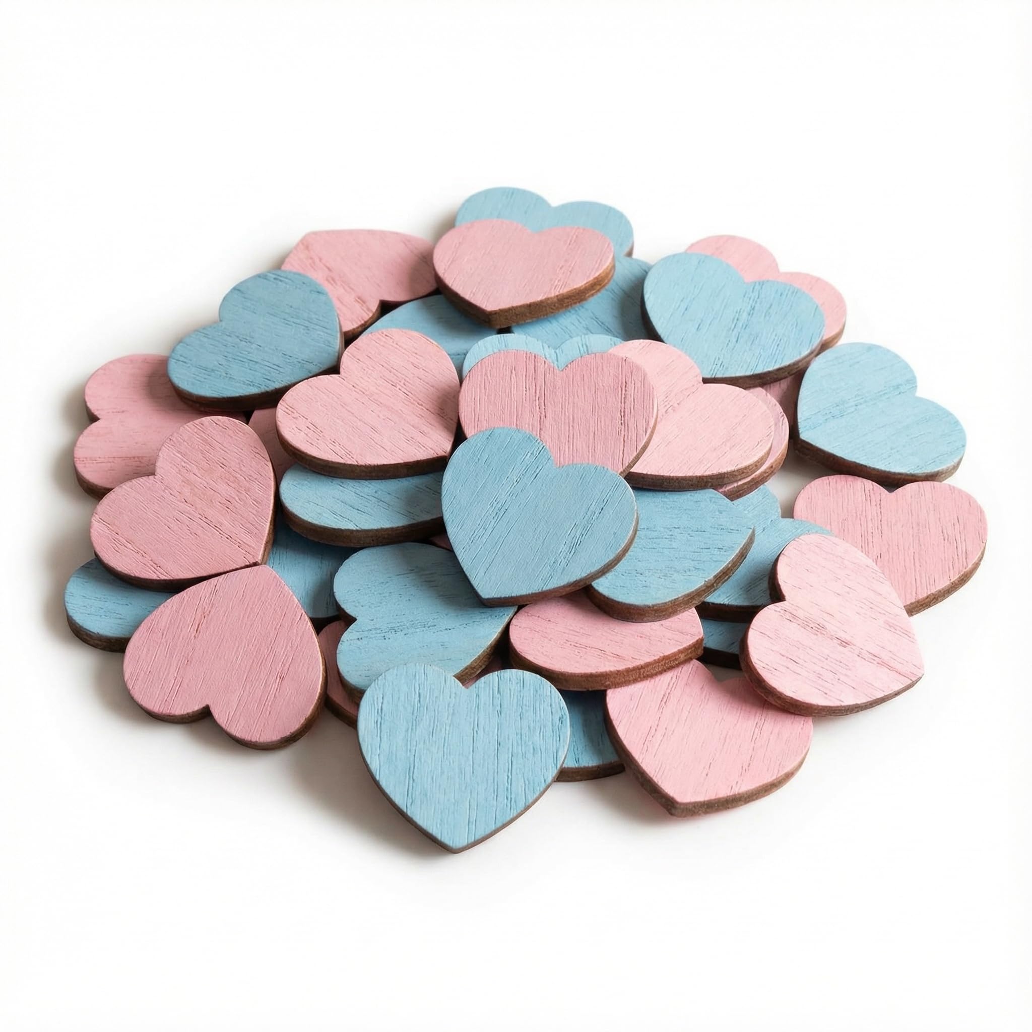 Amazon.com: Wooden Hearts for Crafts - for Guest Book - Small
