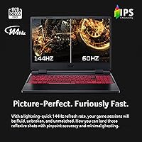 Vista 4 de Laptop Acer Nitro 5 AN515-58-57Y8 para juegos, Intel Core i5-12500H, GPU NVIDIA GeForce RTX 3050Ti, pantalla IPS FHD 144Hz 15.6", DDR4 16GB, SSD