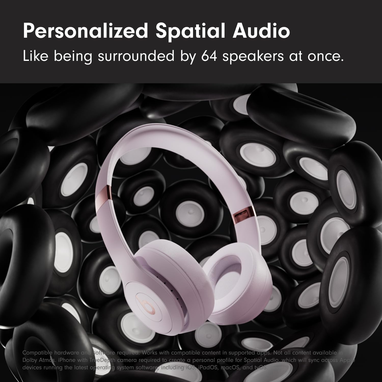 Beats Solo 4 Cloud Pink Wireless Headphones - Dettaglio