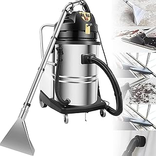 Gewerbliche Teppichreinigungsmaschine 2100 W 60 l, tragbares Teppichreinigungsgerät, Staubsauger-Extraktionsgerät Teppiche, Sofas und Vorhänge, Bodenreinigungsmaschine Dampffunktion