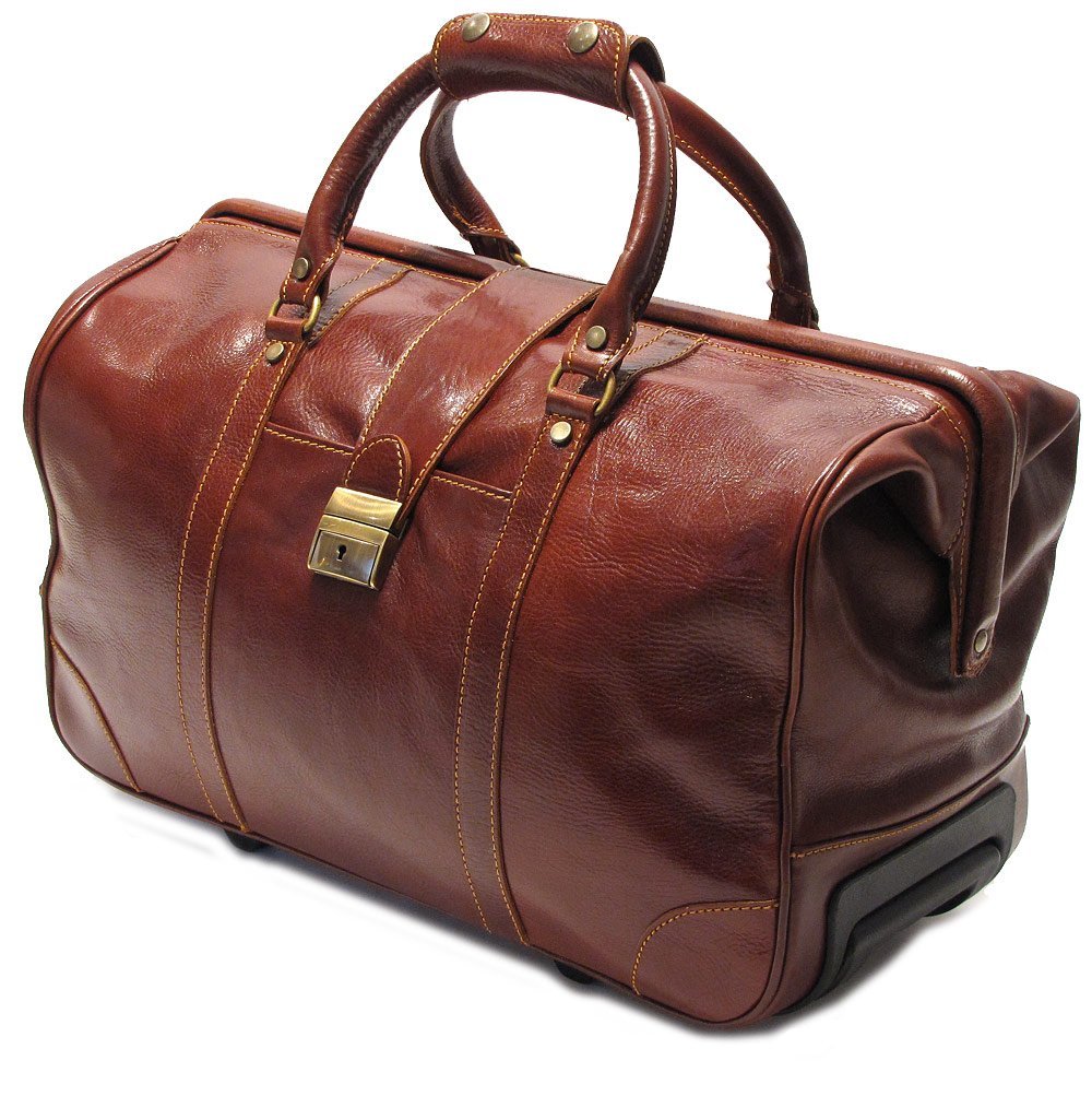 Cenzo Wheelie Trolley Suitcase Rolling Duffle