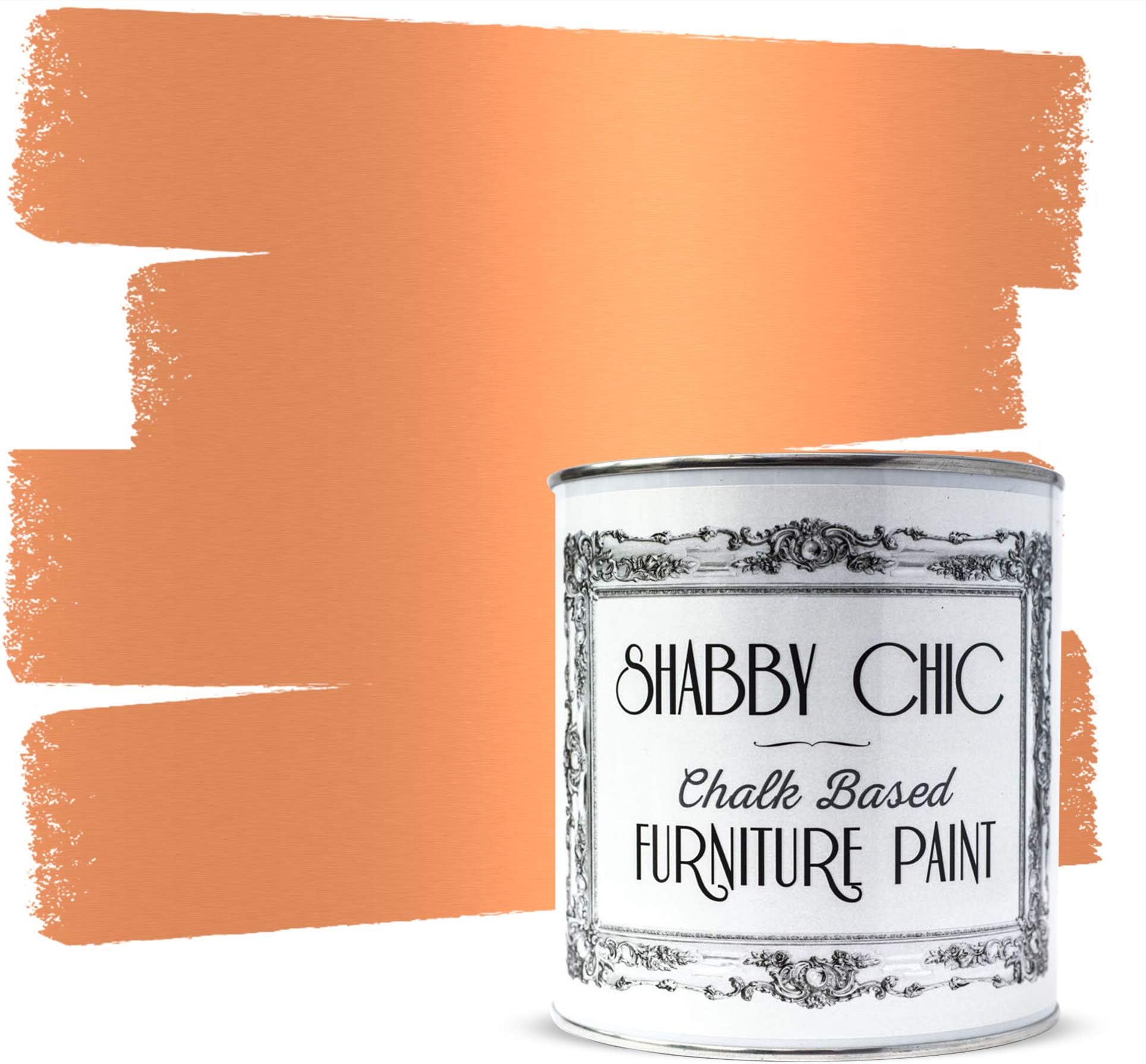 Shabby Chic Chalk Based Furniture Paint, Antique Bronze - 1 L | Distressed Matt Finish for Furniture, Home Decor or DIY Projects | Interior & Exterior | Non-Sand, Suitable for Wood, Plastic & Metal