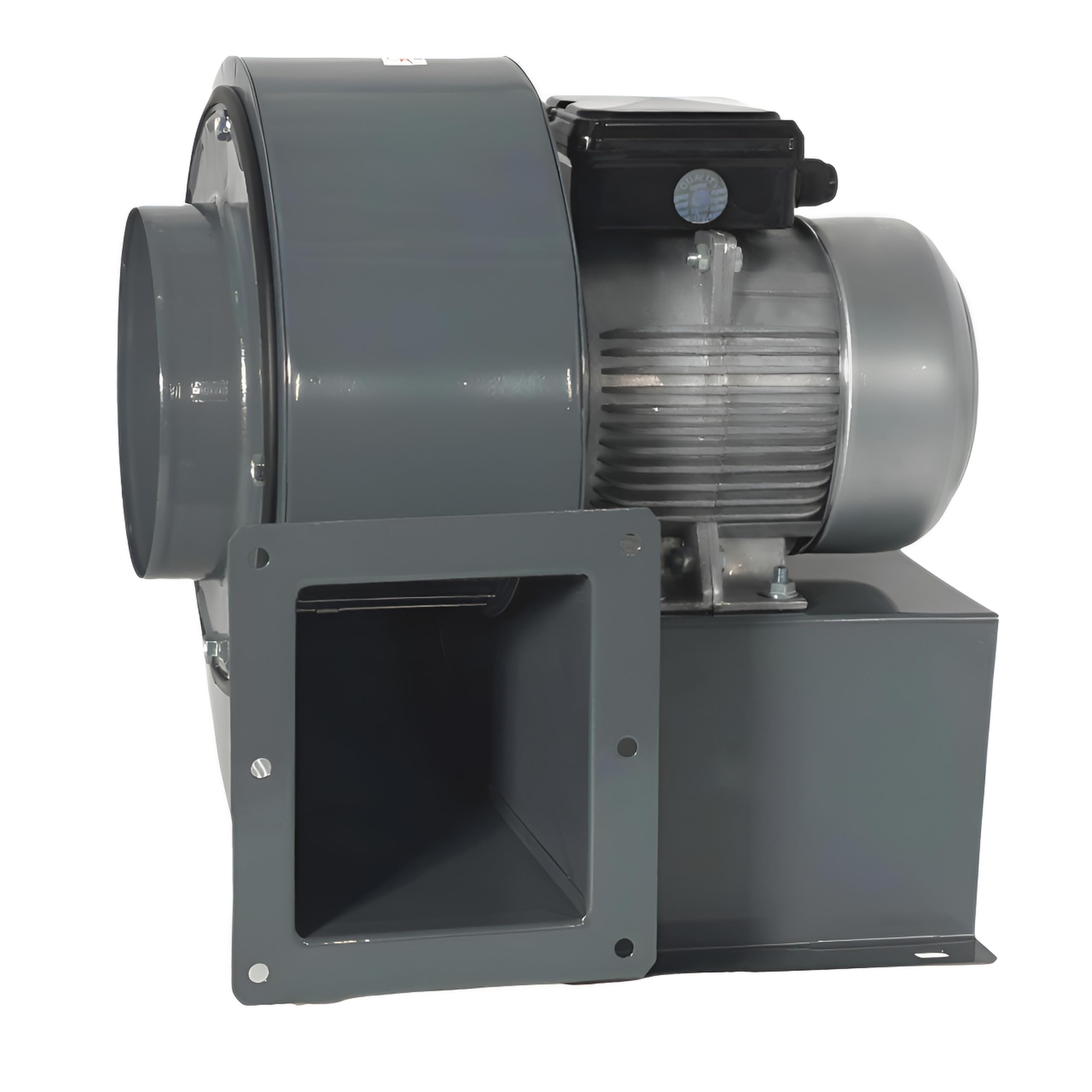 Uzman-Versand OBR-200M - Ventilador radial con regulador de velocidad, brida y tubo flexible de aluminio