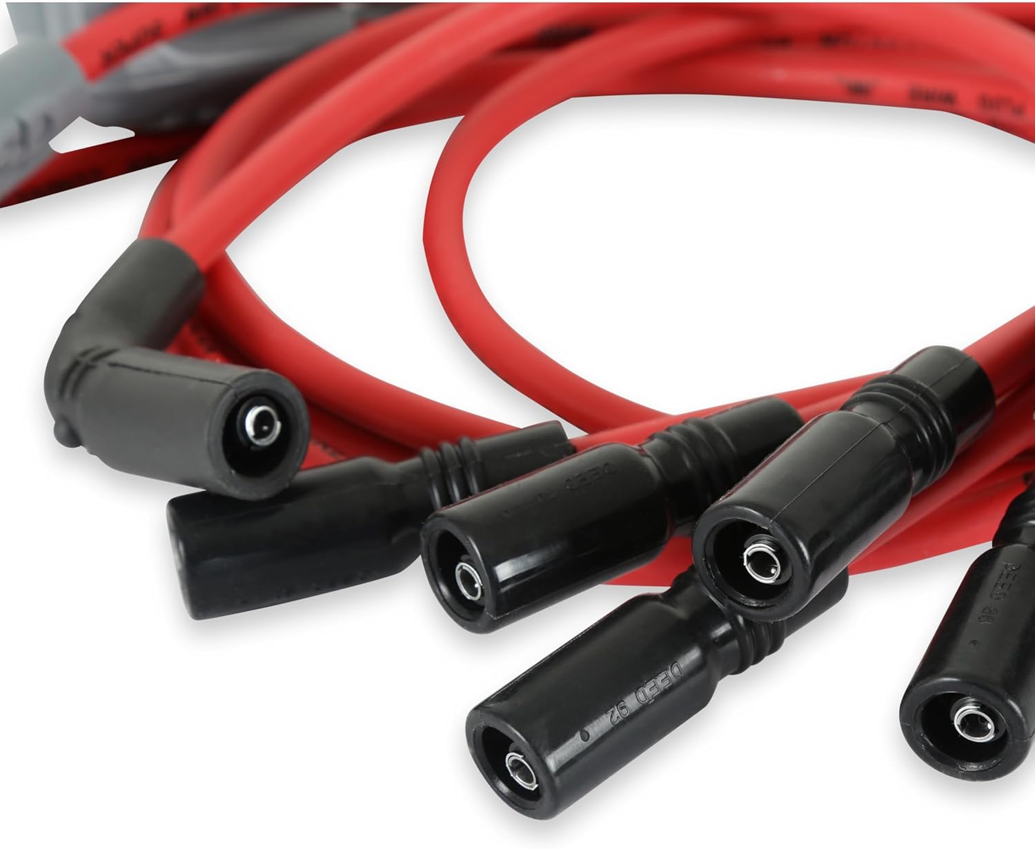 MSD 32169 Super Conductor Spark Plug Wire Set, Red