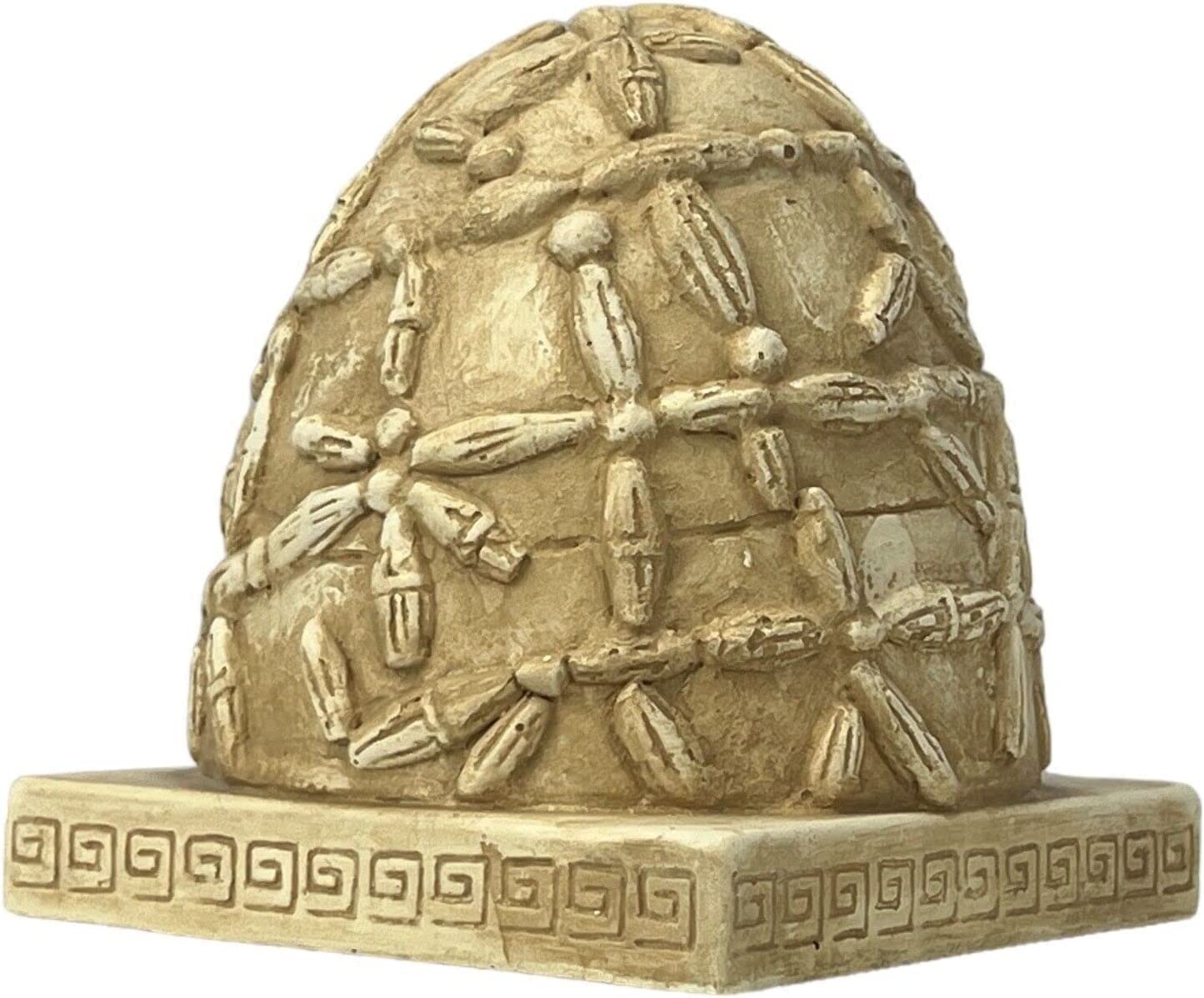 Omphalos of Delphi Centro del Mondo Pietra Ombelico della Terra Scultura  Piccola : Amazon.it: Casa e cucina