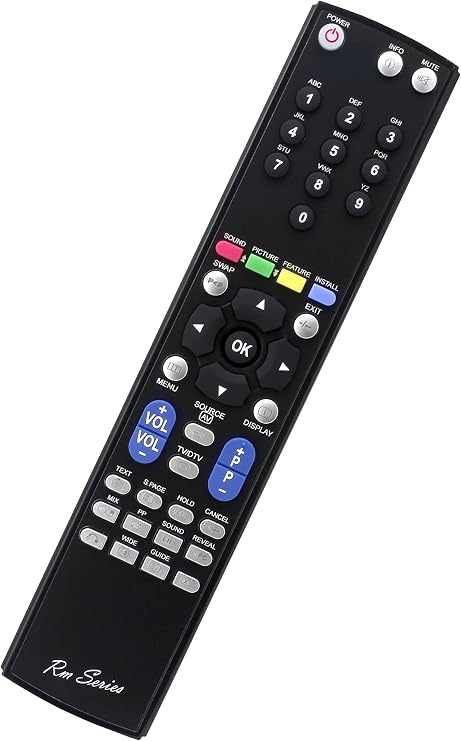 RM-Series Replacement Remote Control for ONN DLCD1501