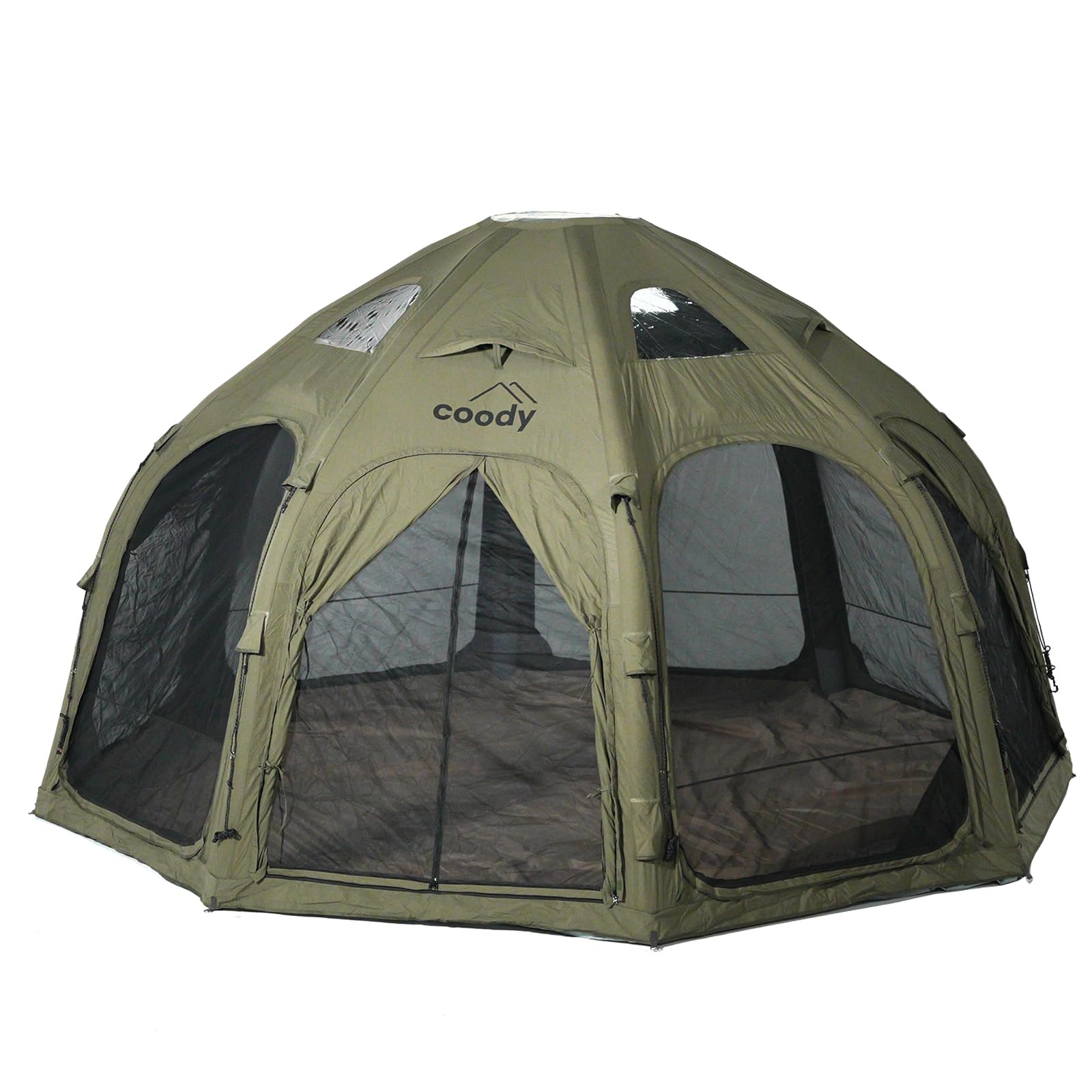 Amazon.co.jp: coody エアテント Aurora（オーロラ）4シーズン 定員8