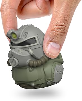 TUBBZ Fallout - T-51 Power Armor Mini Rubber Duck Collection Toy 2"